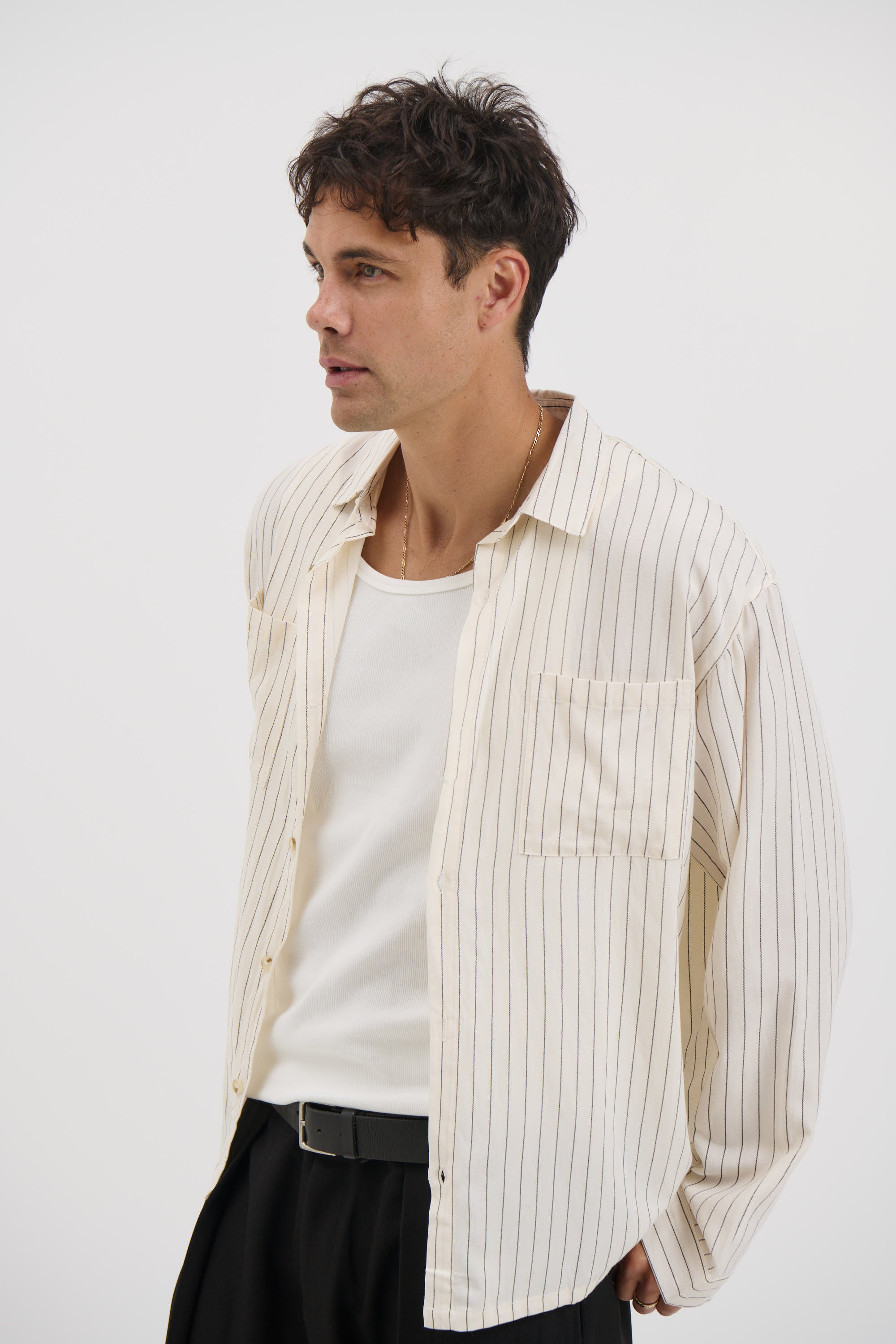 Will Relaxed Shirt Beige