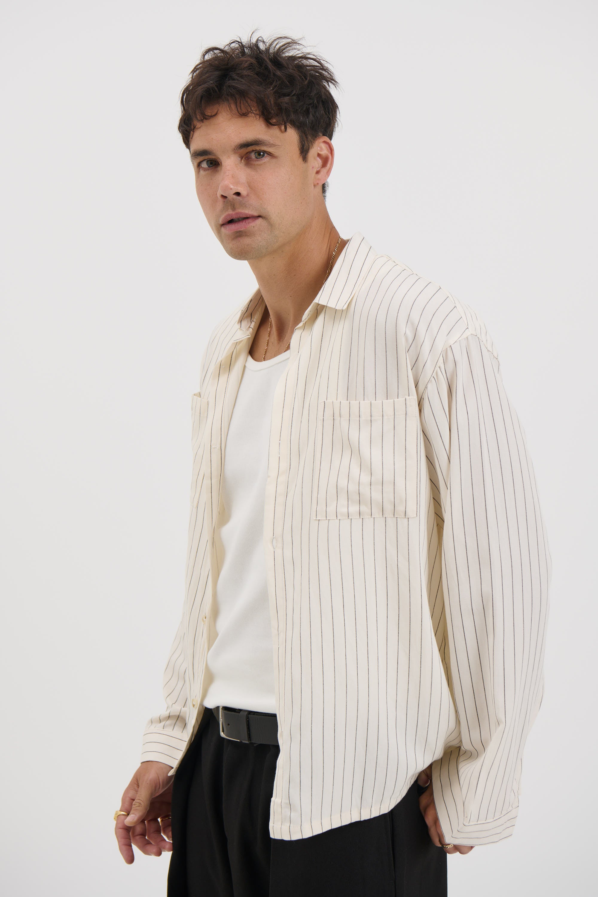 Will Relaxed Shirt Beige
