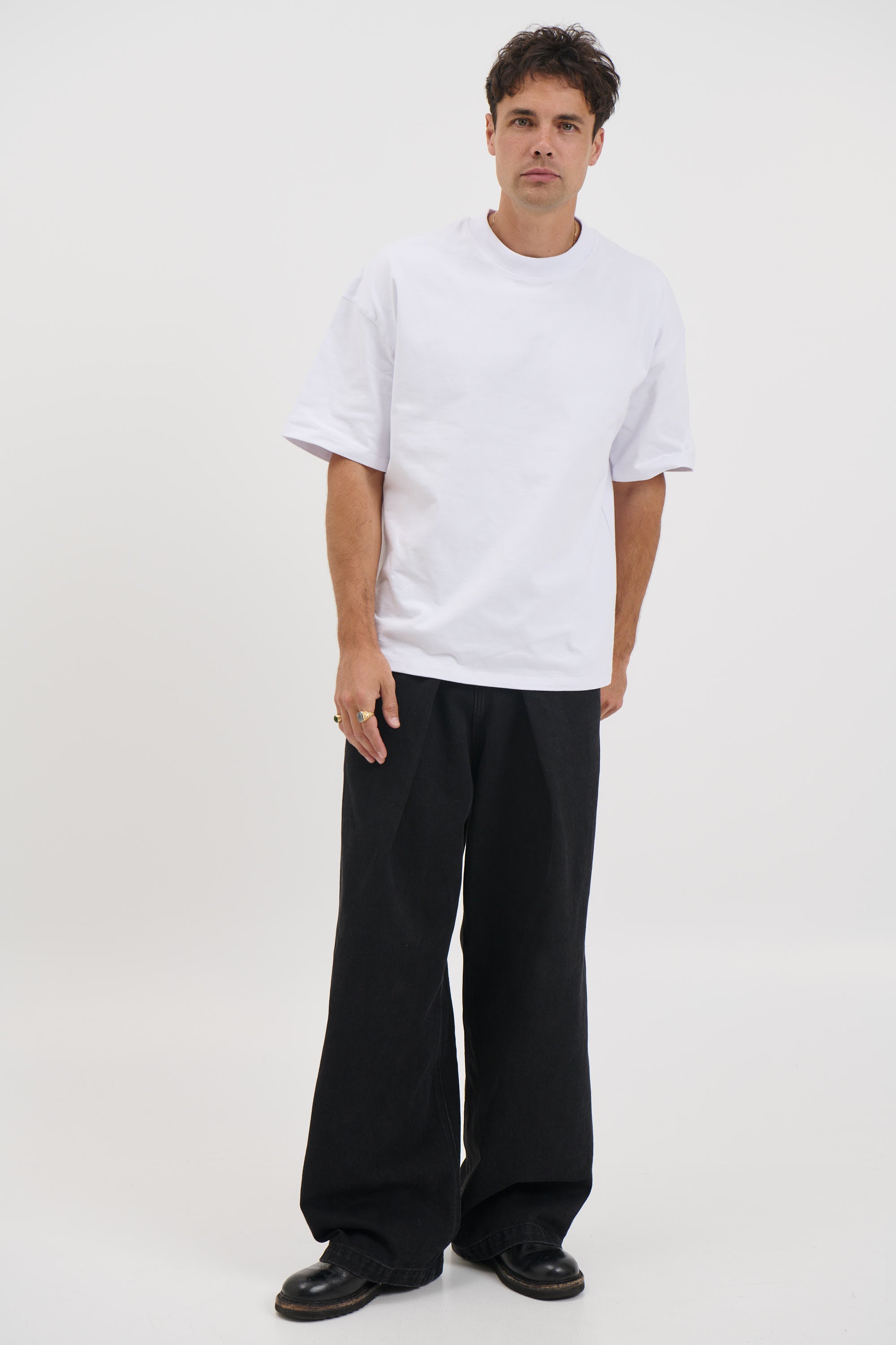 Cotton Box Tee White