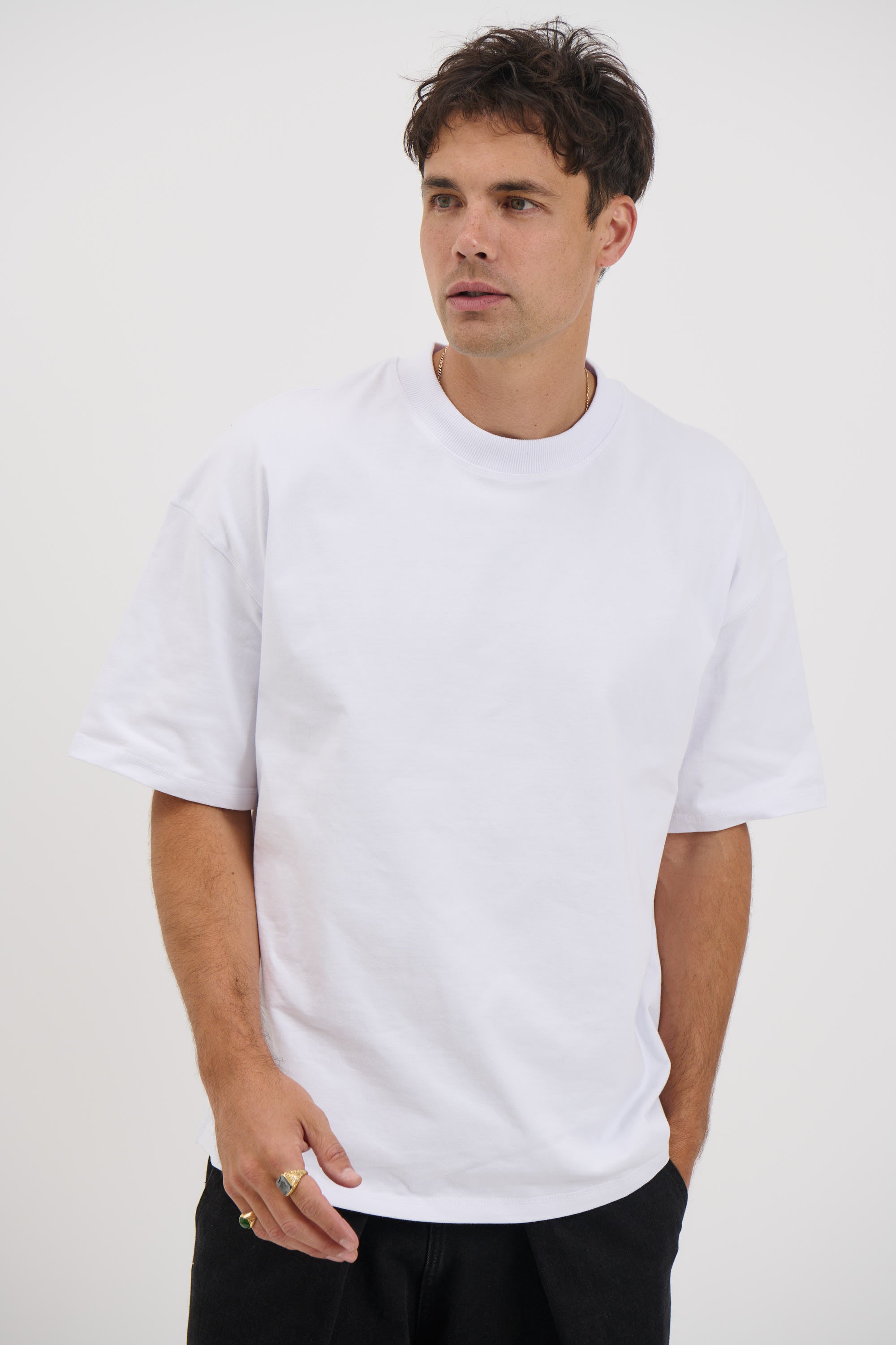 Cotton Box Tee White