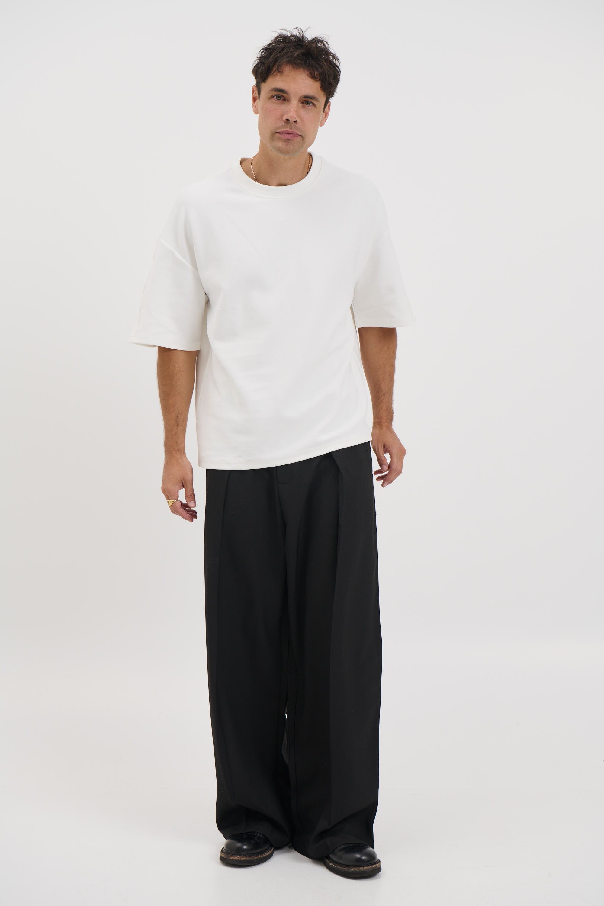 Henry Heavyweight Tee Ivory