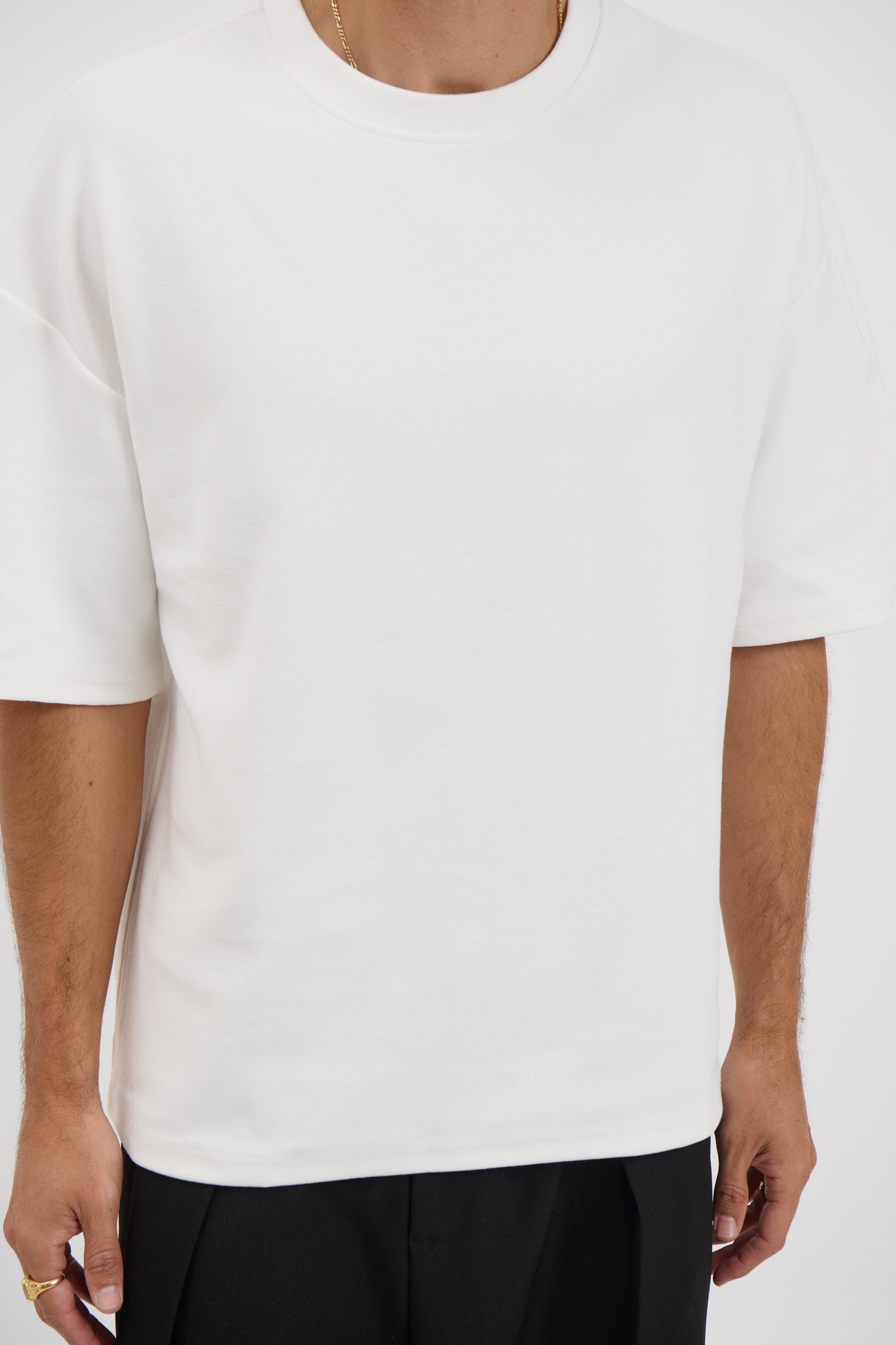 Henry Heavyweight Tee Ivory