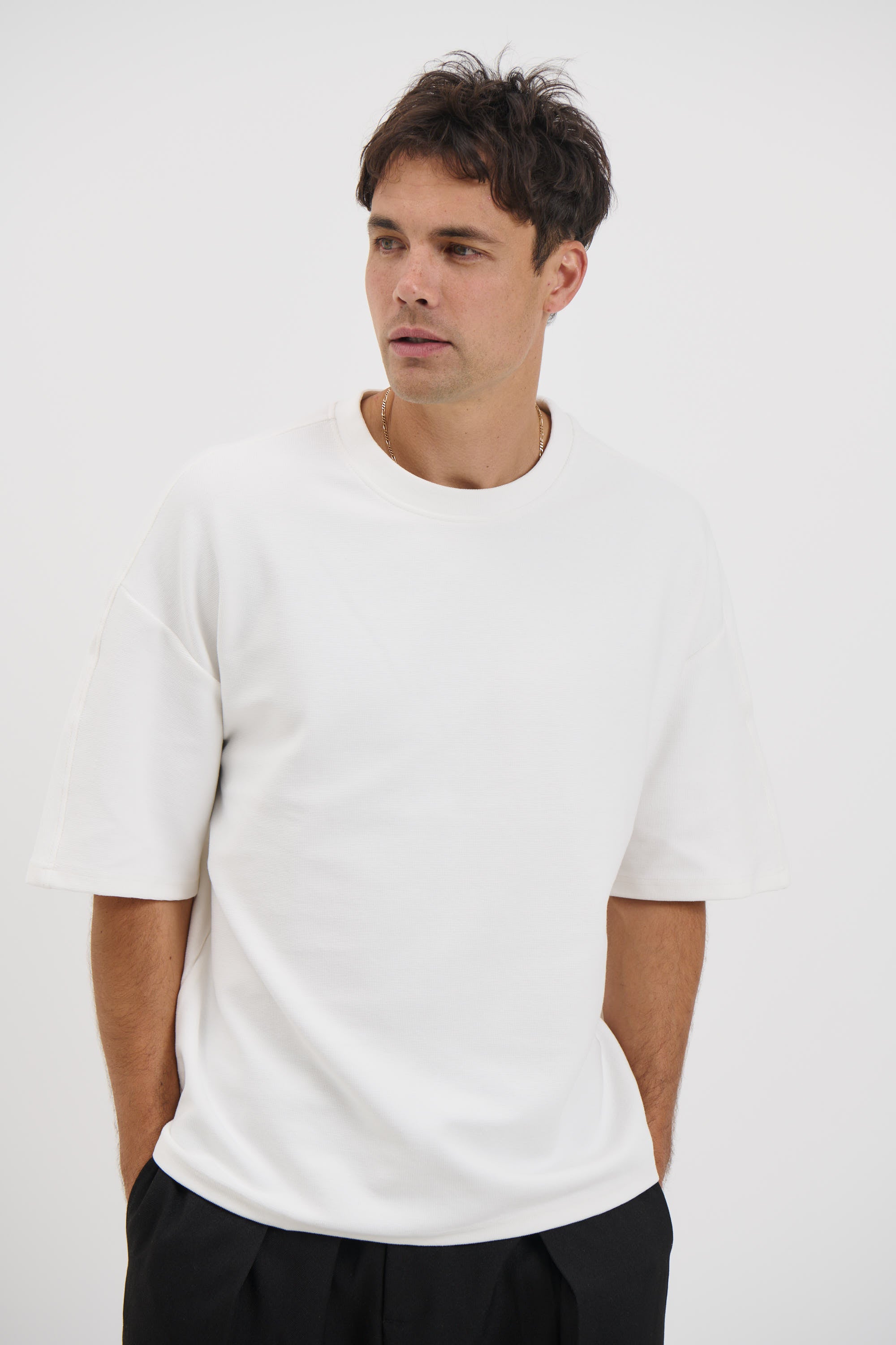Henry Heavyweight Tee Ivory