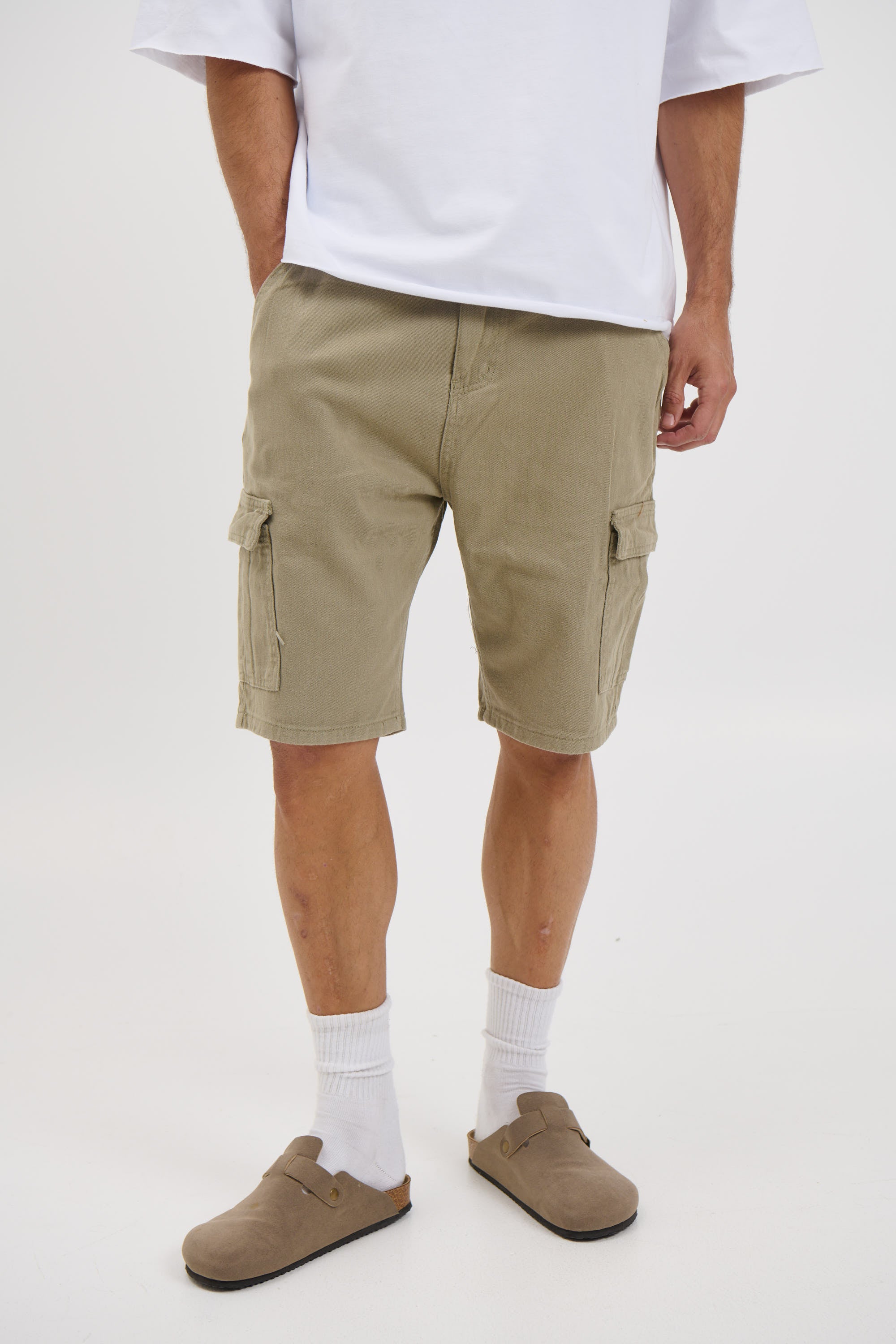 Ryder Baggy Short Khaki
