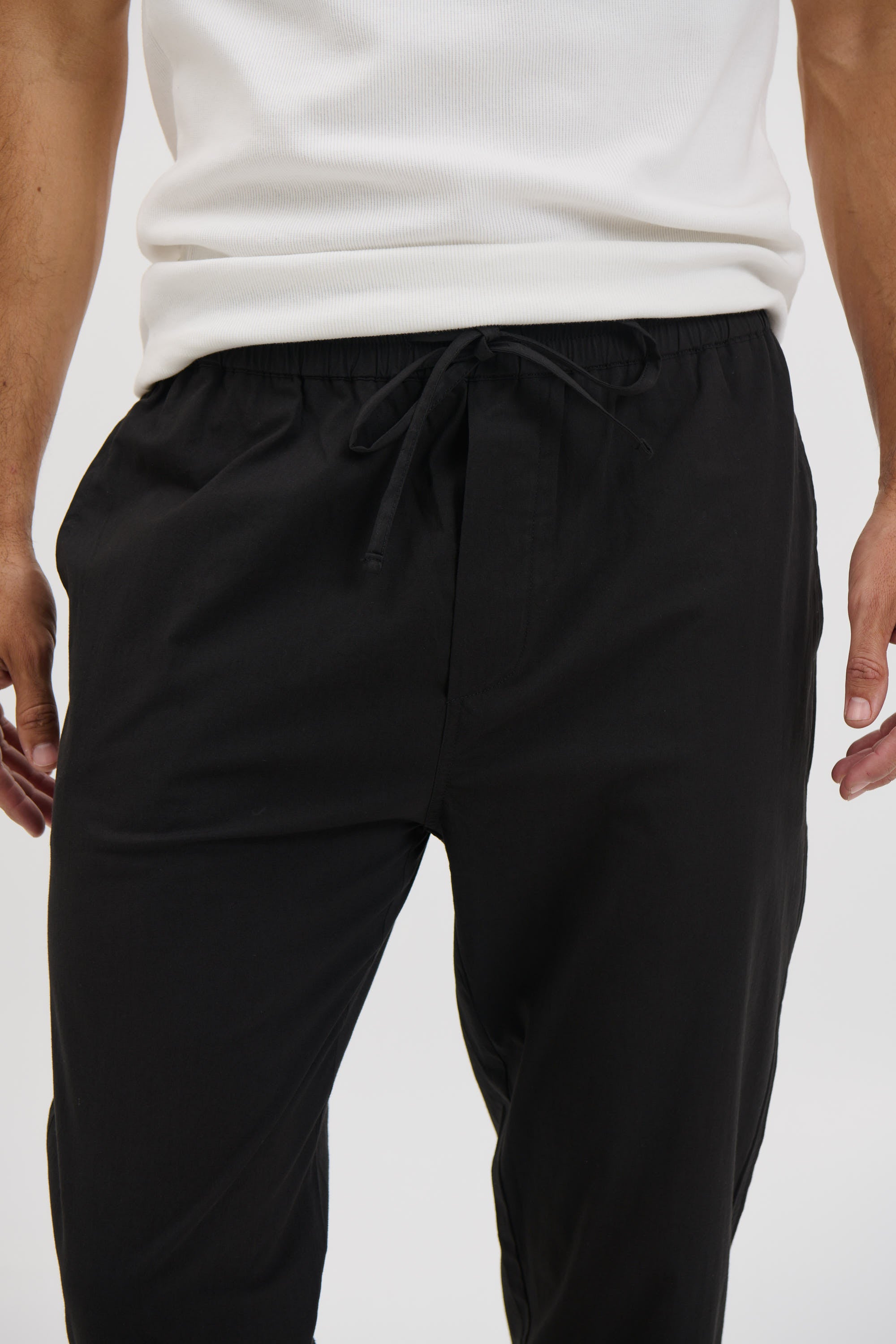 Locky Straight Pant Black
