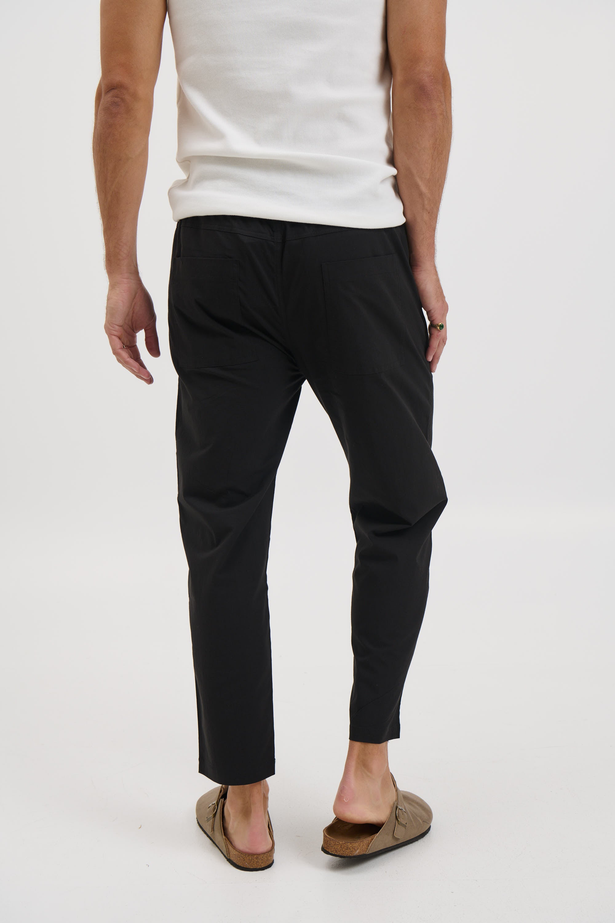 Locky Straight Pant Black