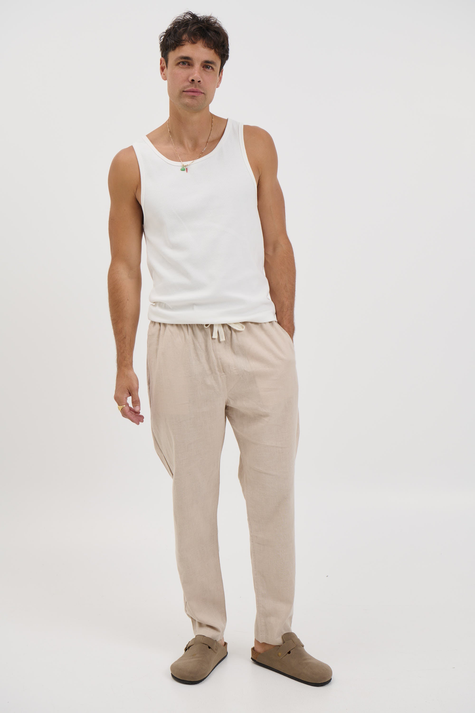 NTH Linen Pant Oat