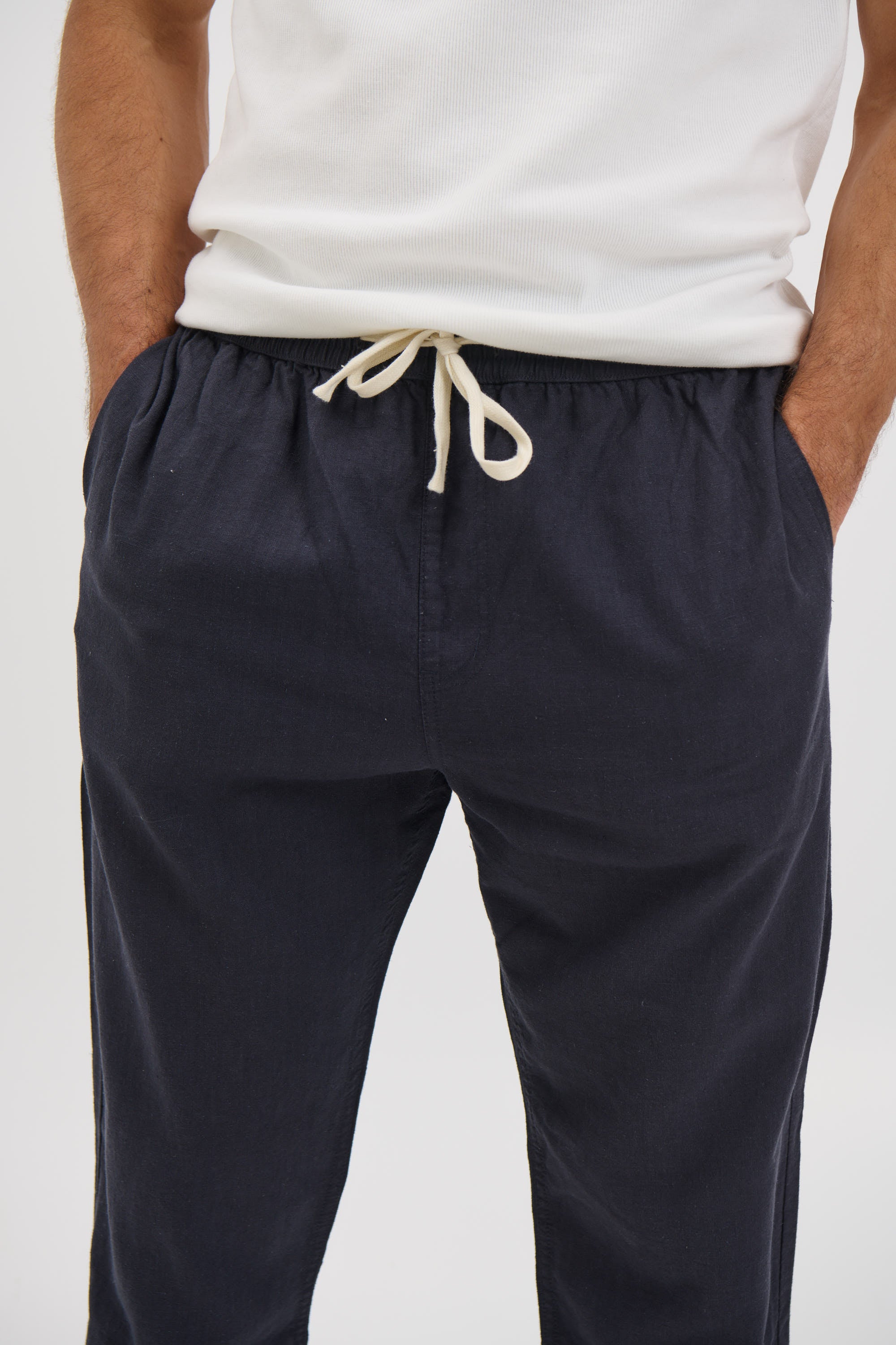 NTH Linen Pant Navy