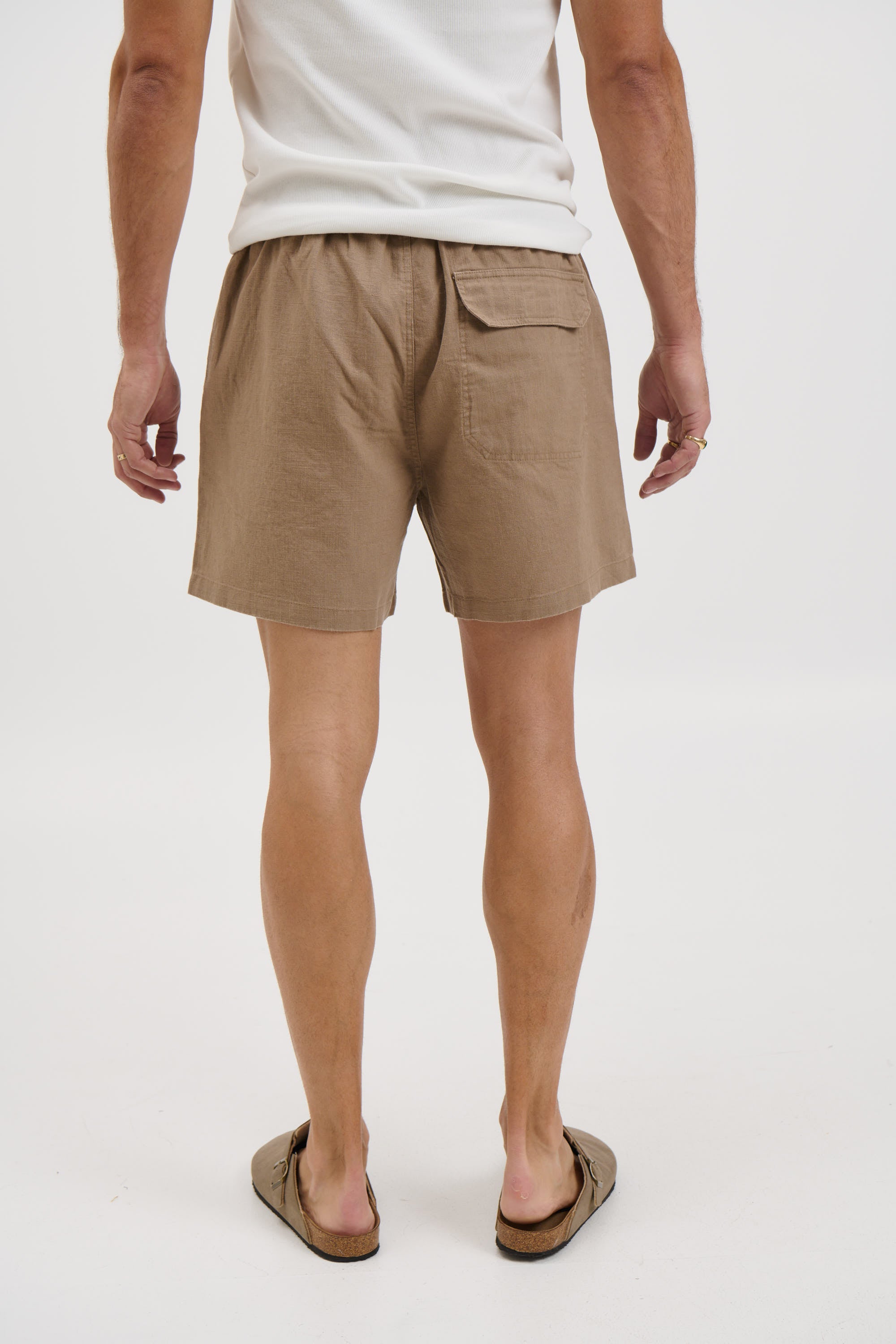 NTH Felix Linen Short Choc
