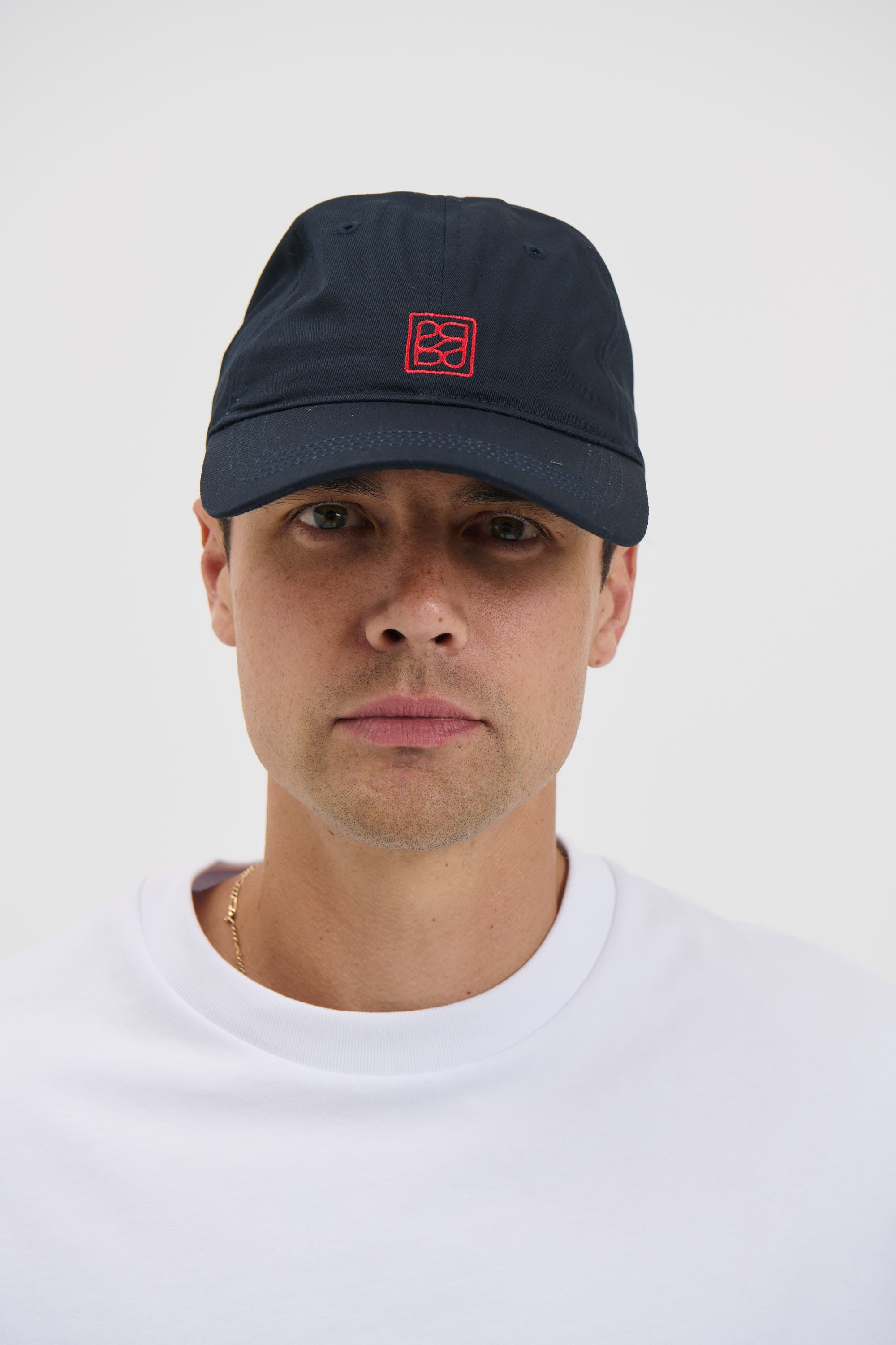 College Cap Lettermark Navy