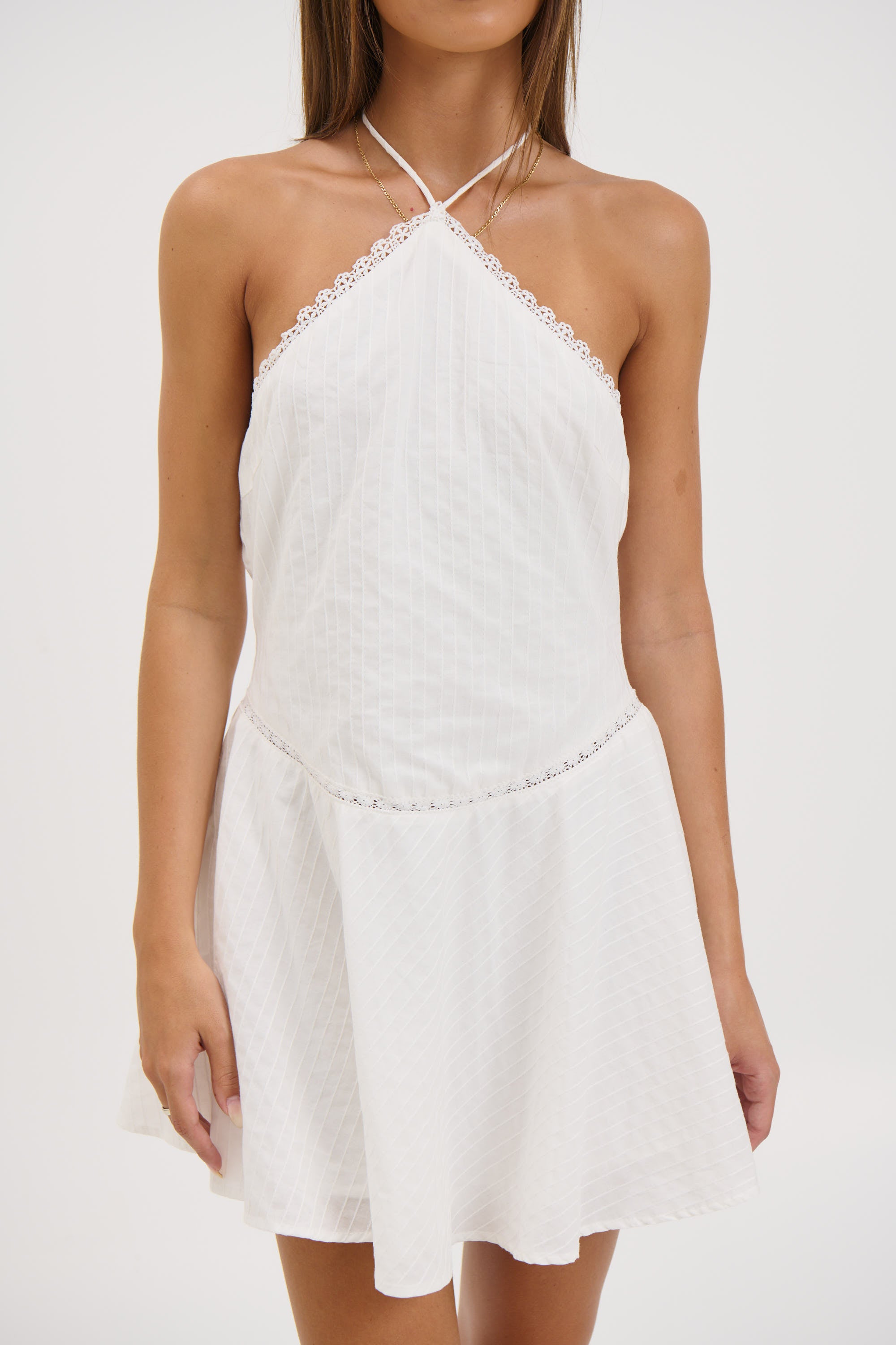Abia Mini Dress White