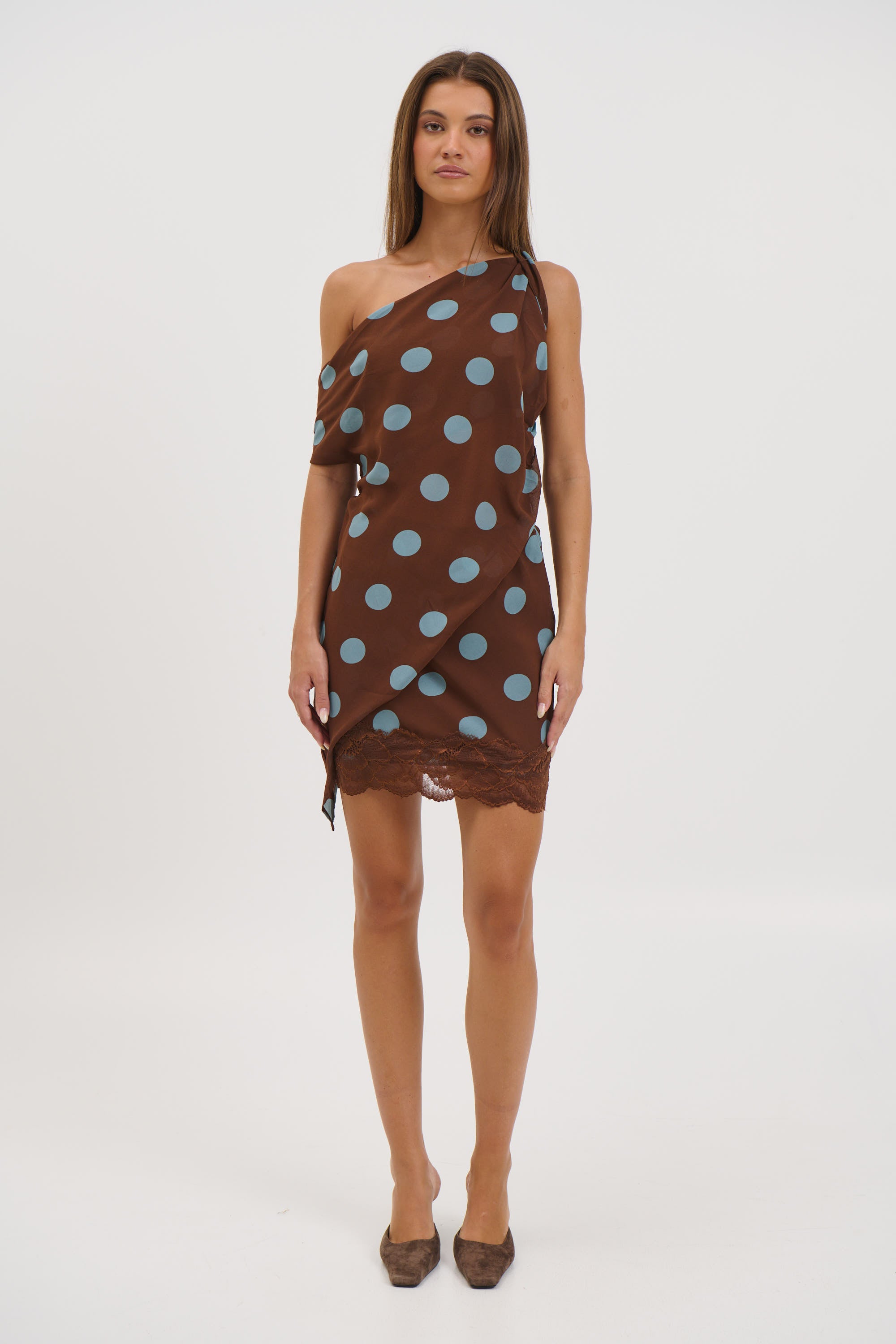 Shay Mini Skirt Chocolate