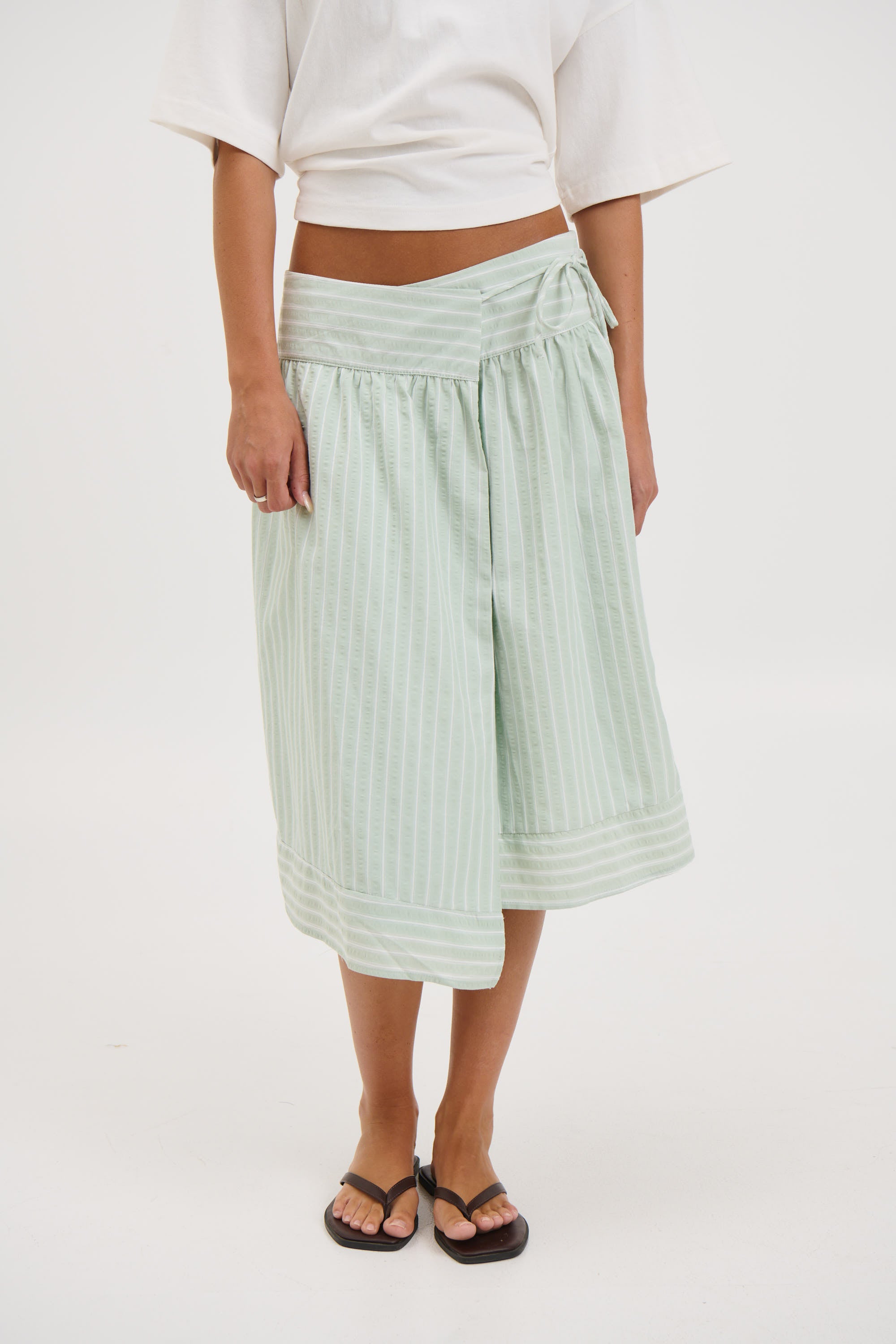 Chase Midi Skirt Sage
