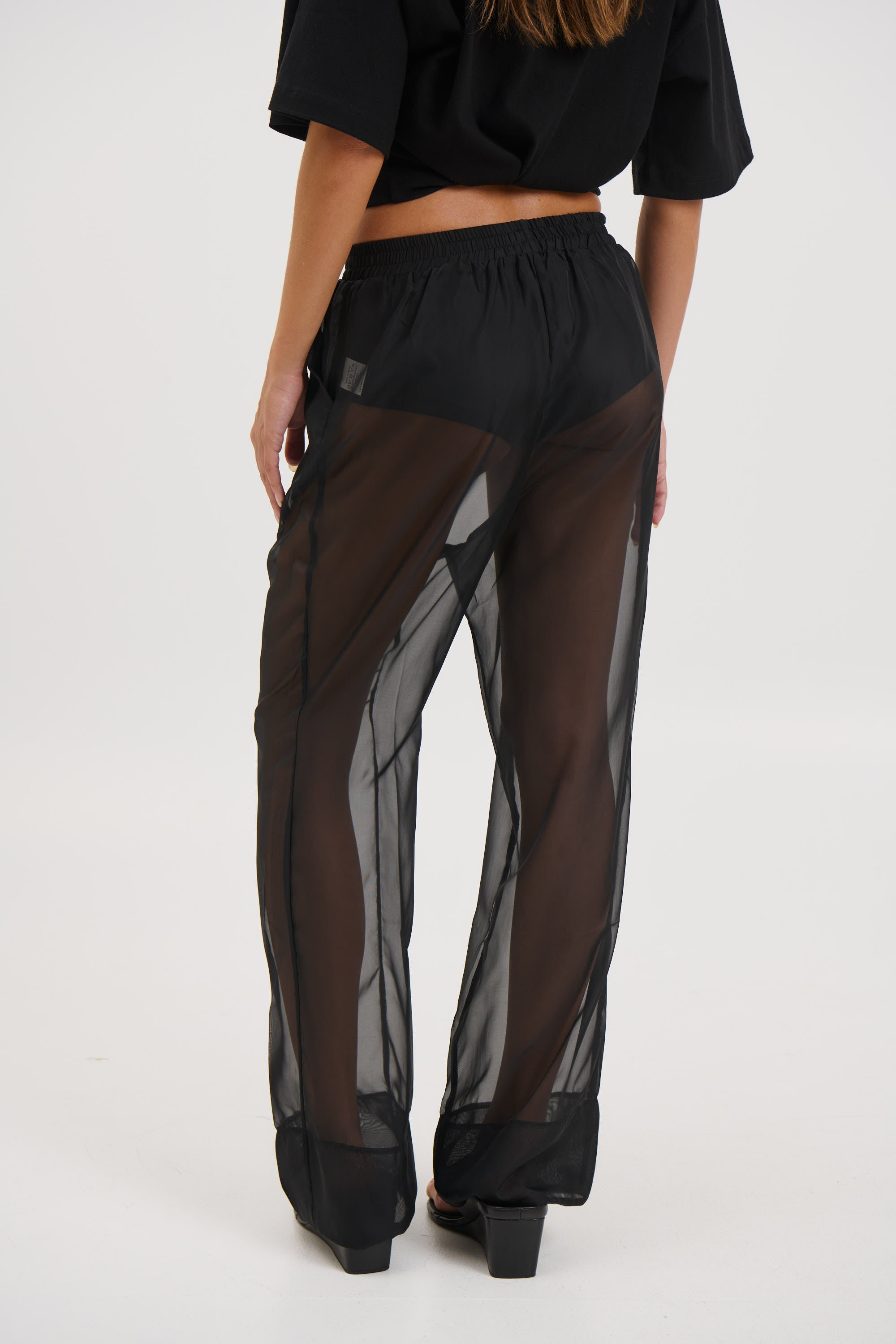 Tobias Sheer Pant Black