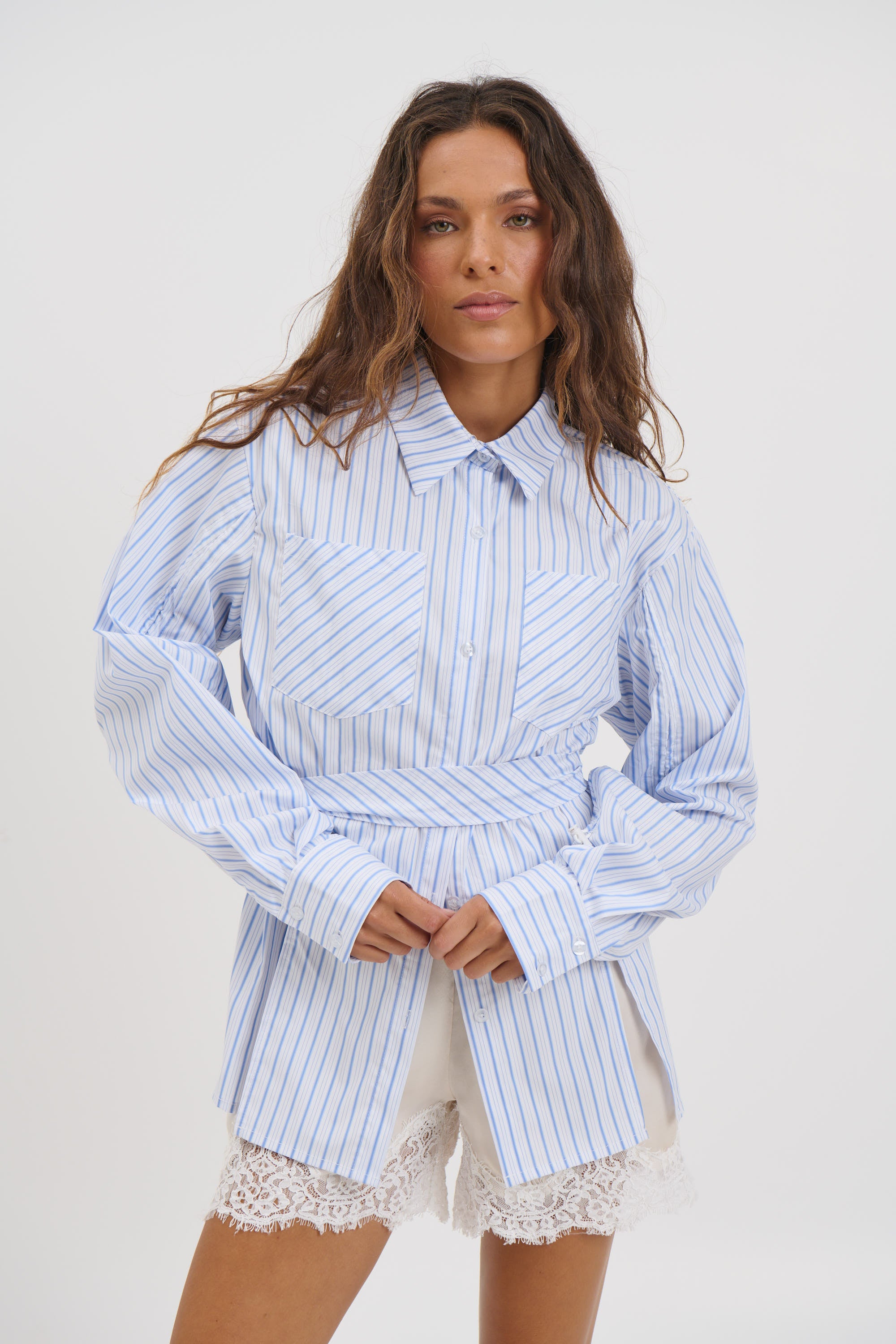 Sofiya Shirt Blue