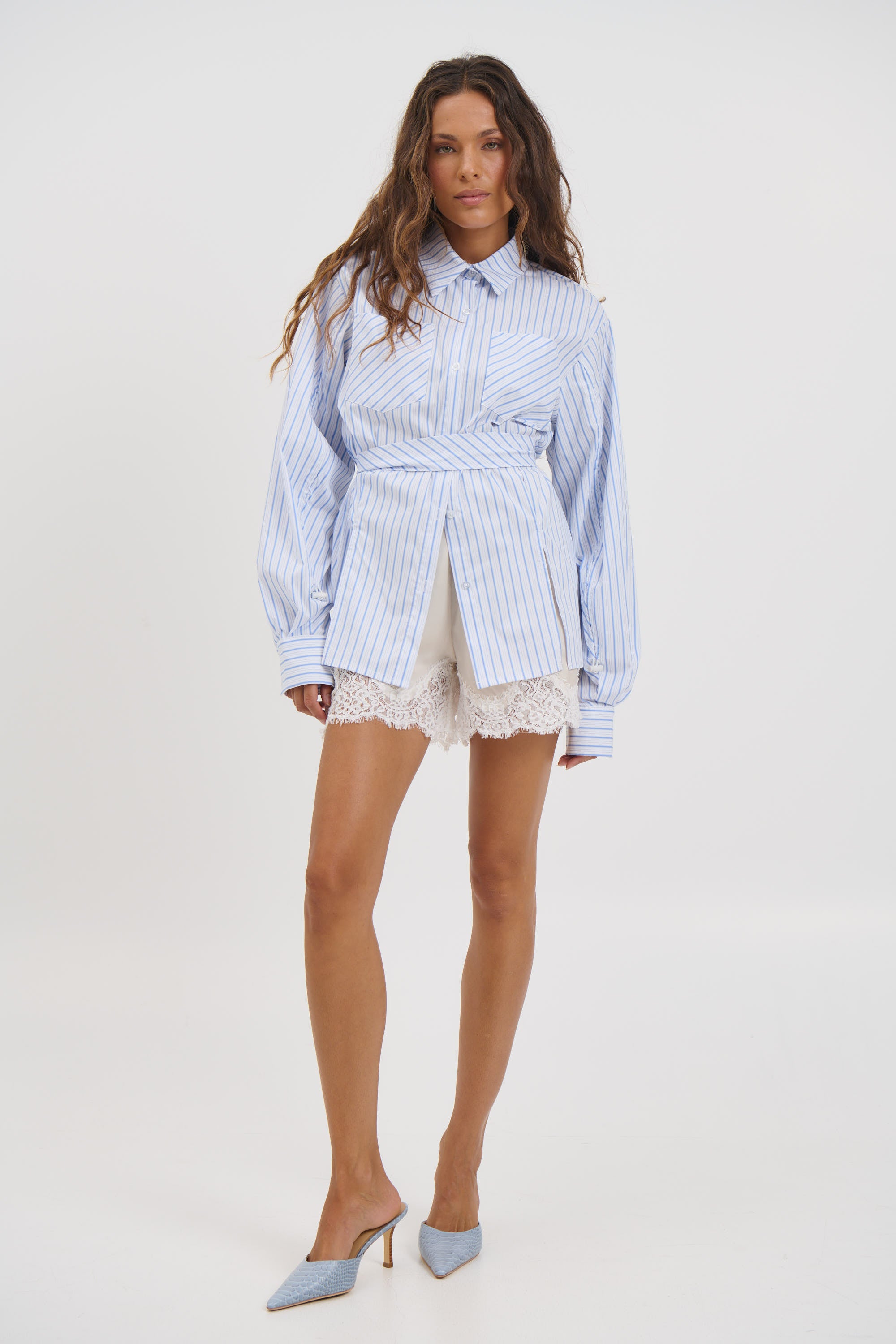 Sofiya Shirt Blue