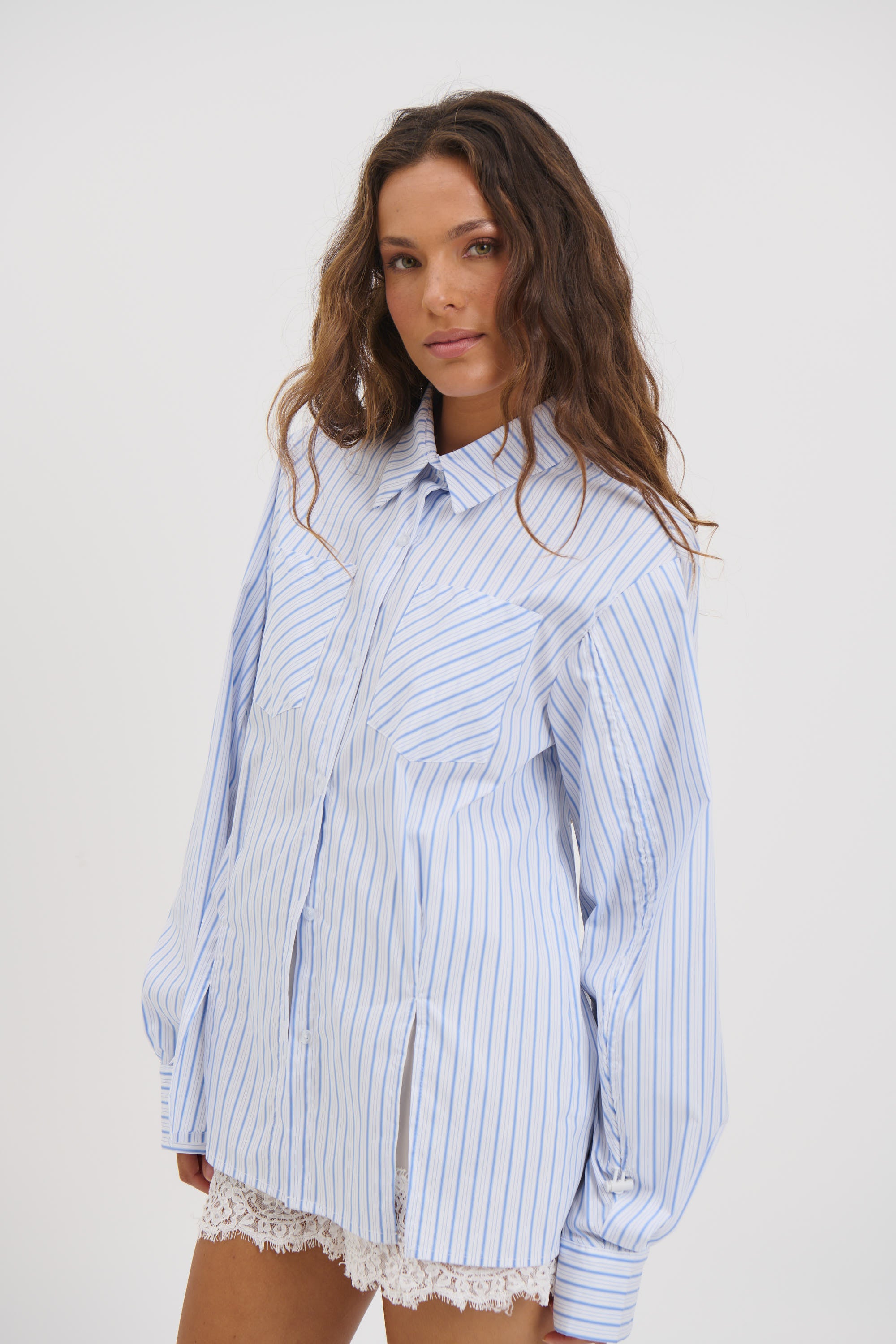 Sofiya Shirt Blue