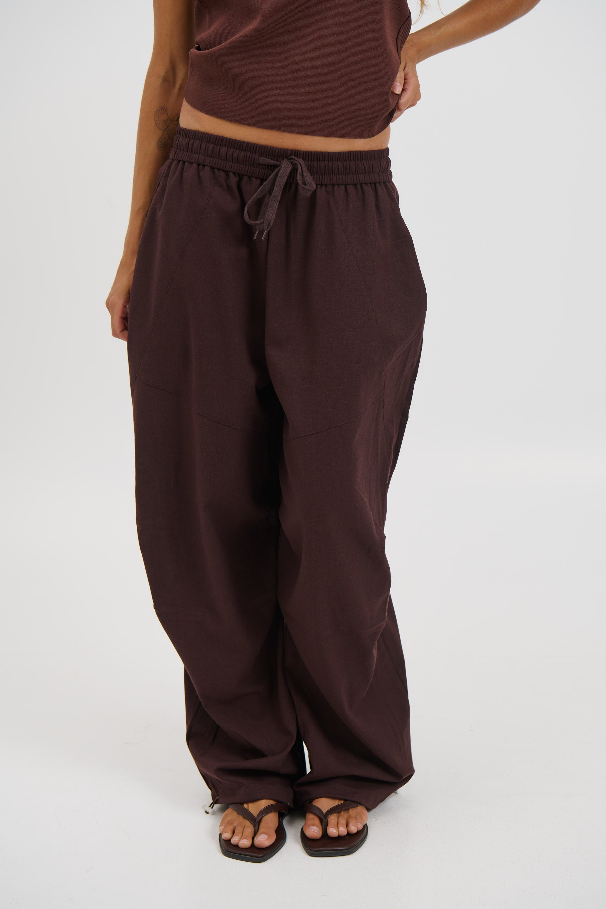 Lavinia Pant Chocolate