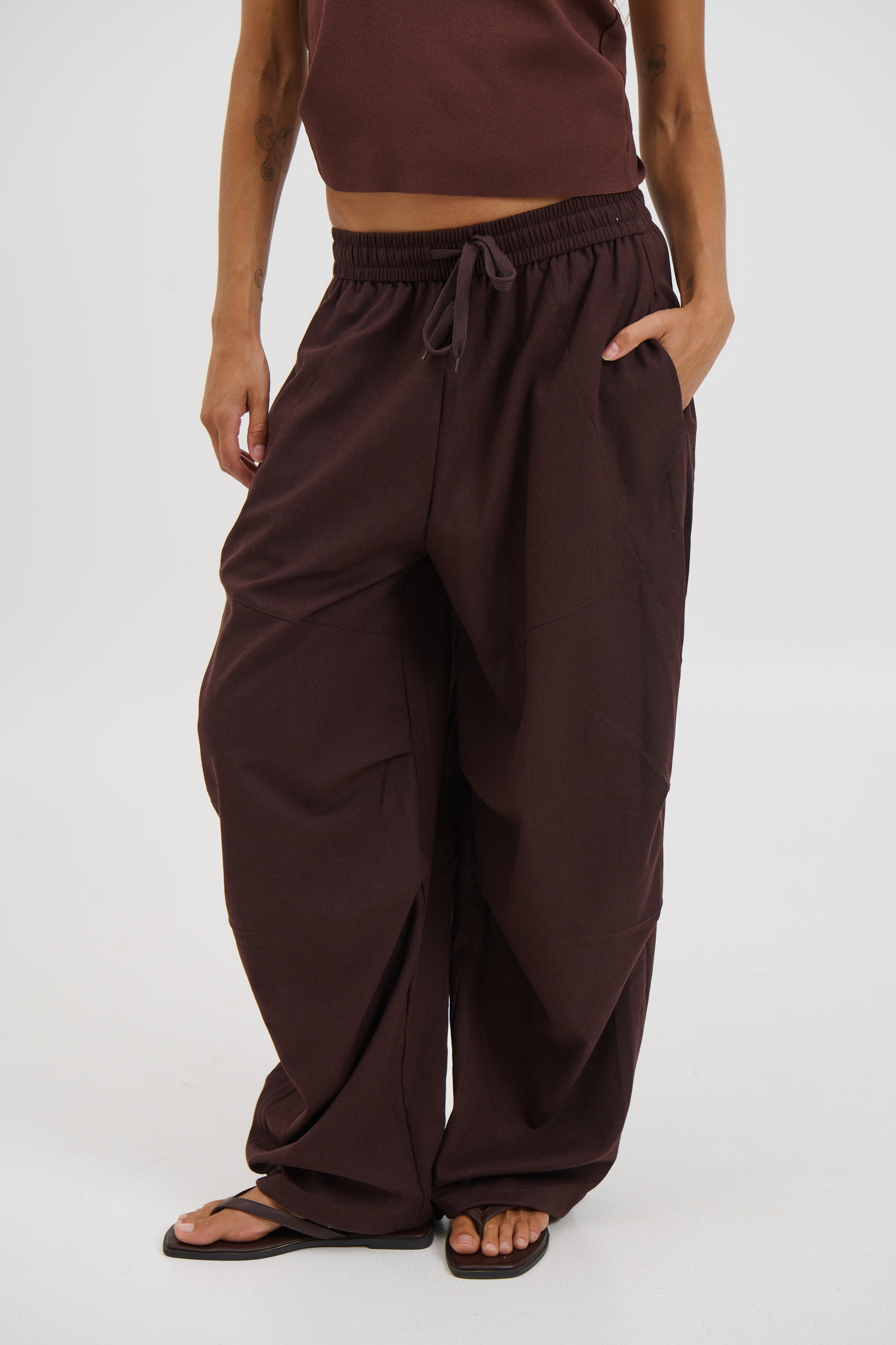 Lavinia Pant Chocolate