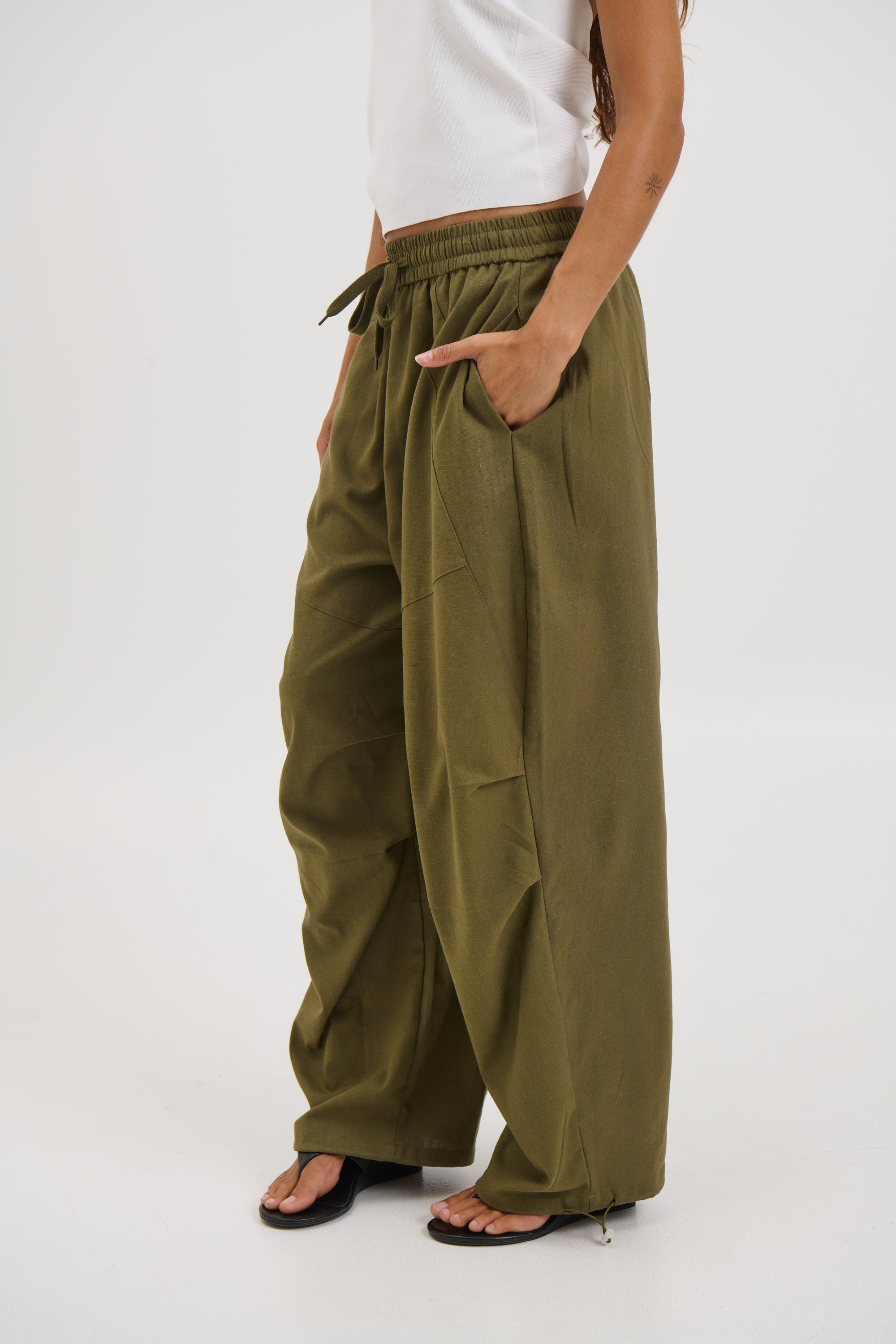 Lavinia Pant Khaki