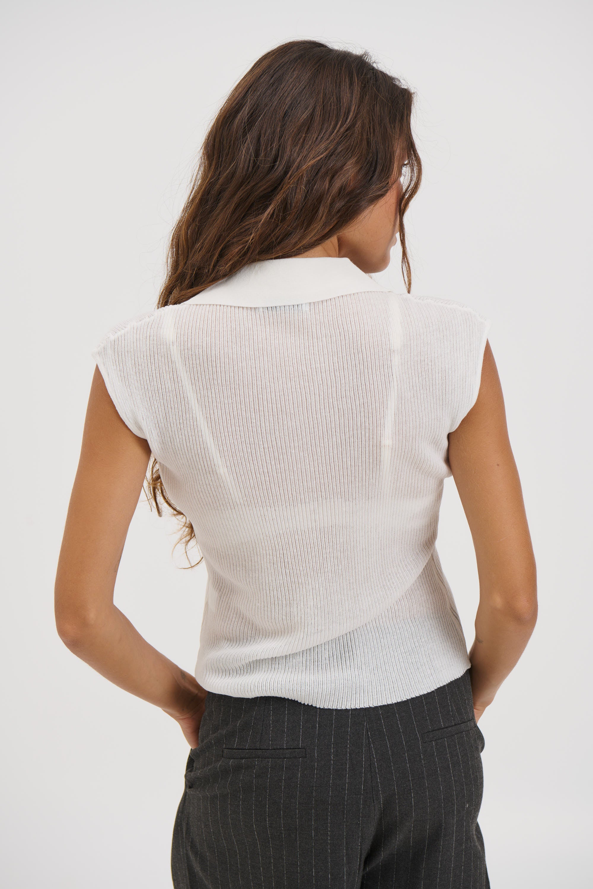 Parisa Top White