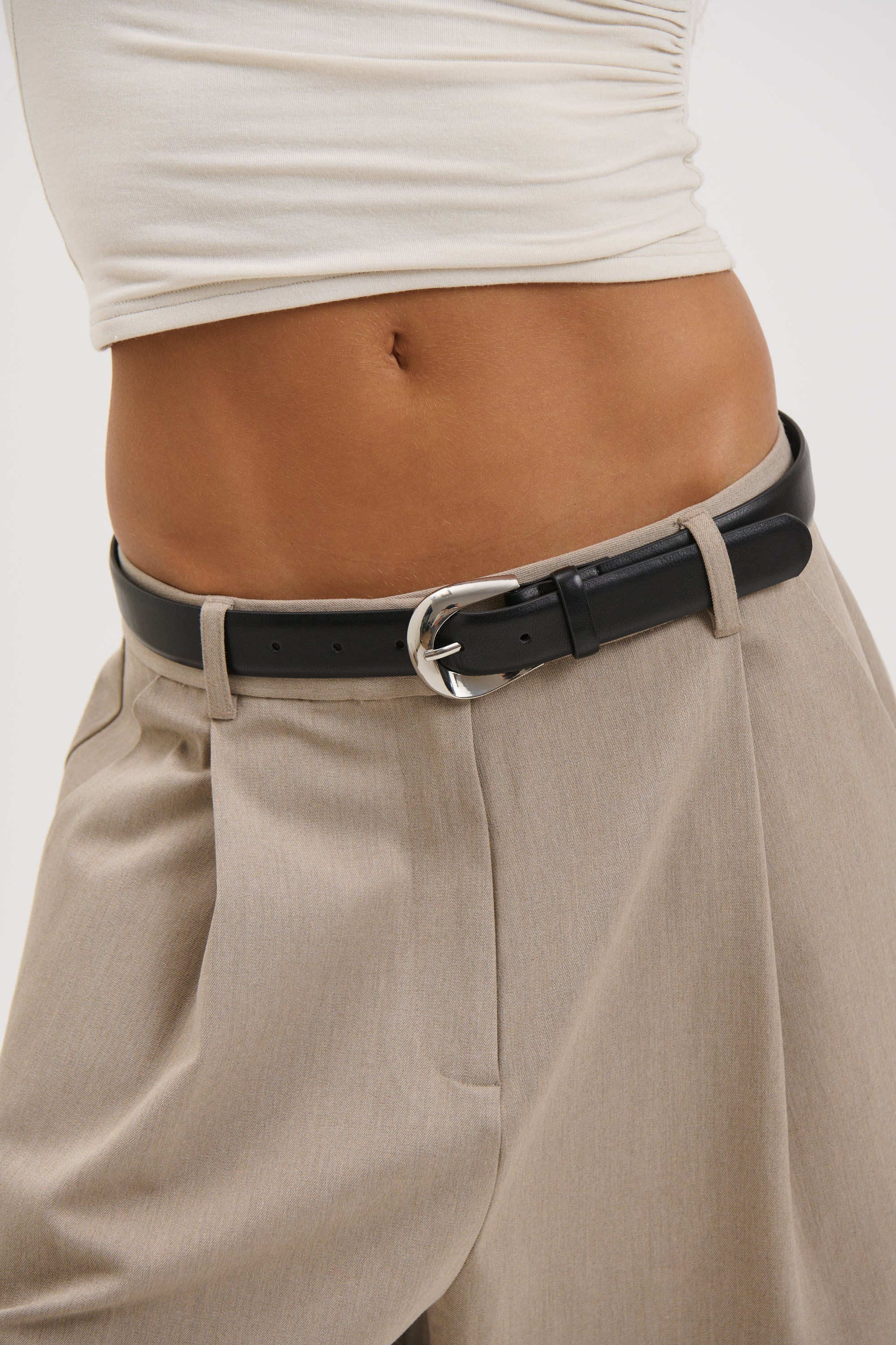 Daisy Belt Black/Silver