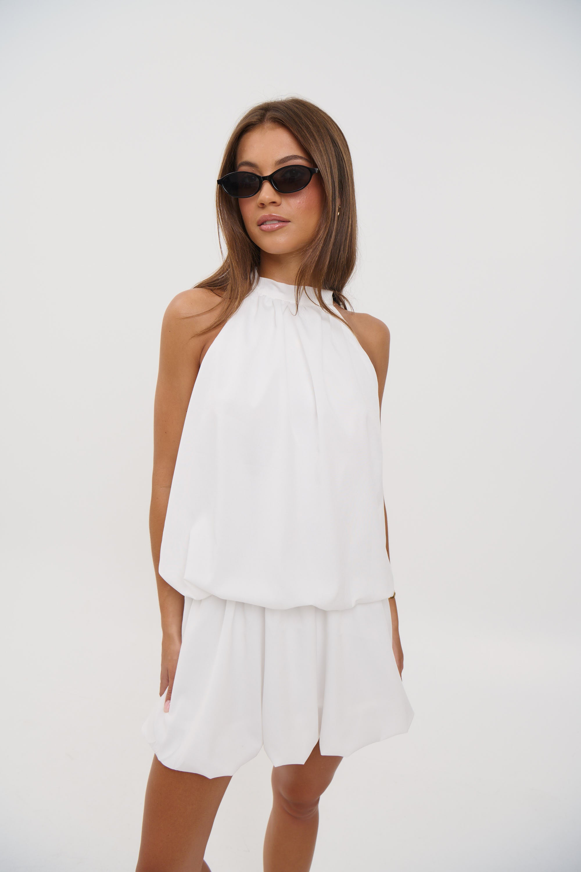 Paris Mini Dress White