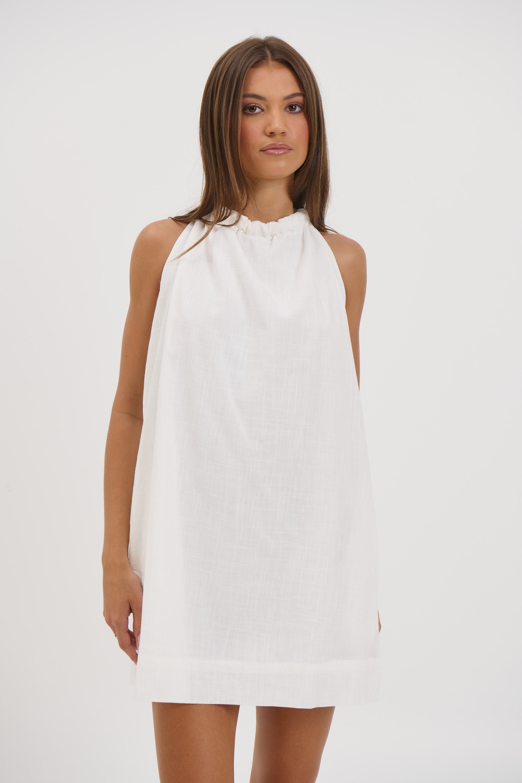 Novie Mini Dress White