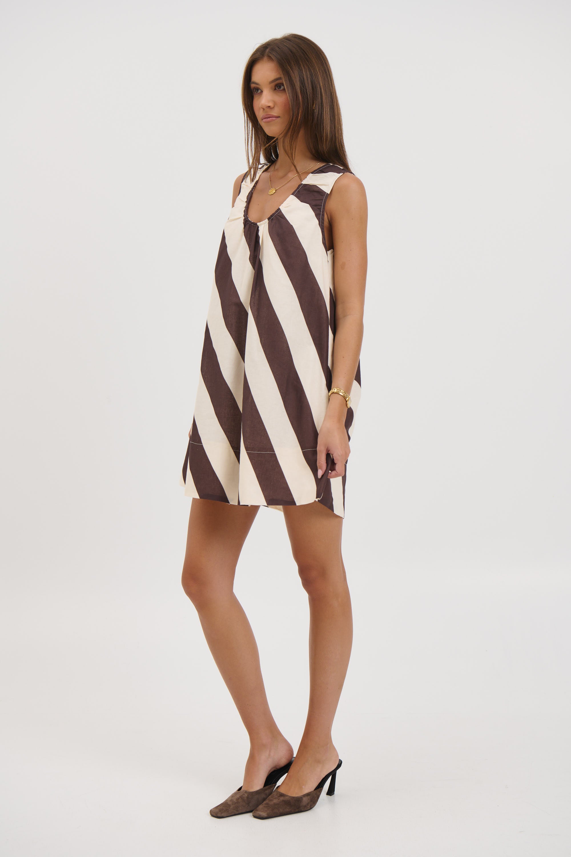 Tye Mini Dress Tiramisu