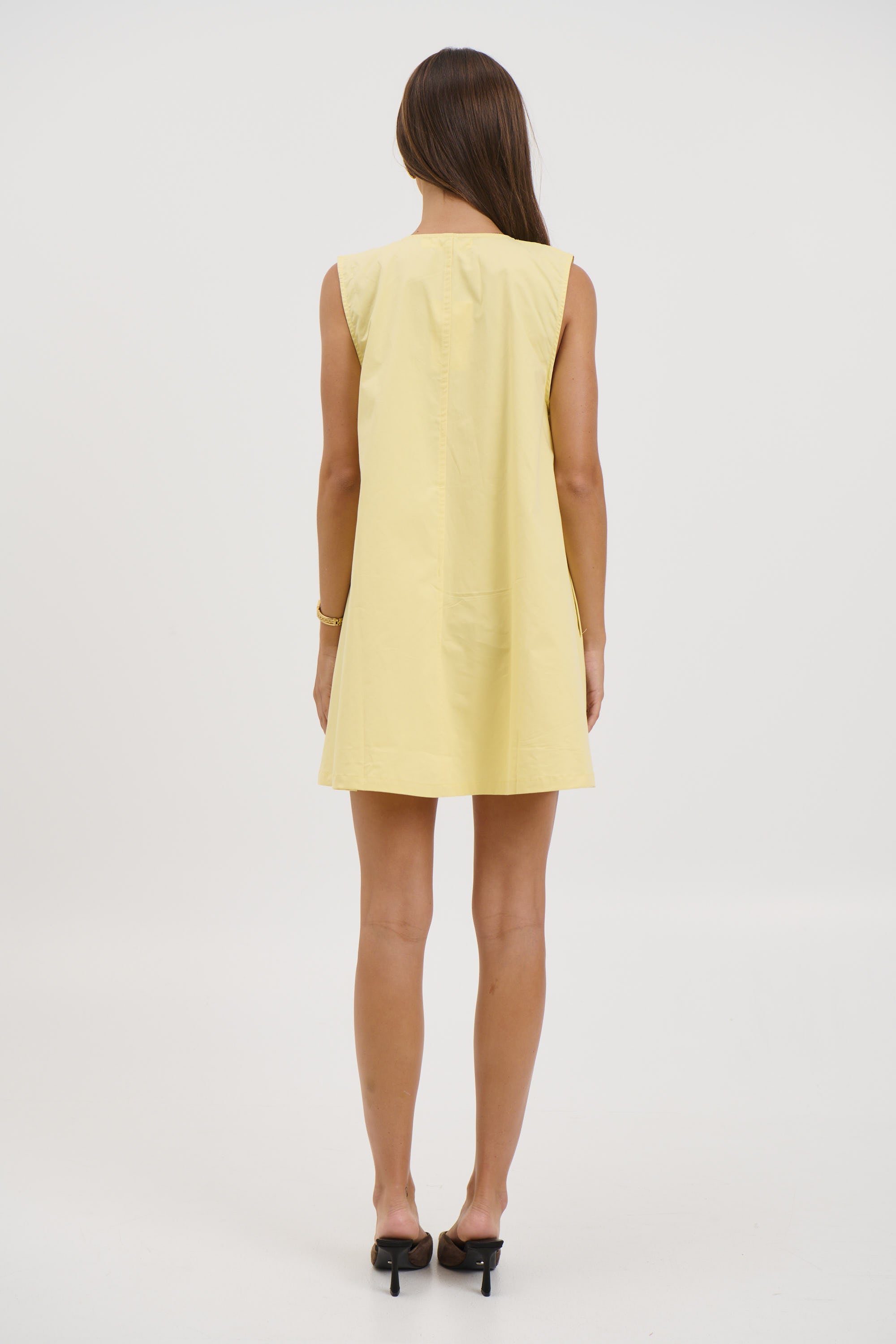 Miley Mini Dress Lemon