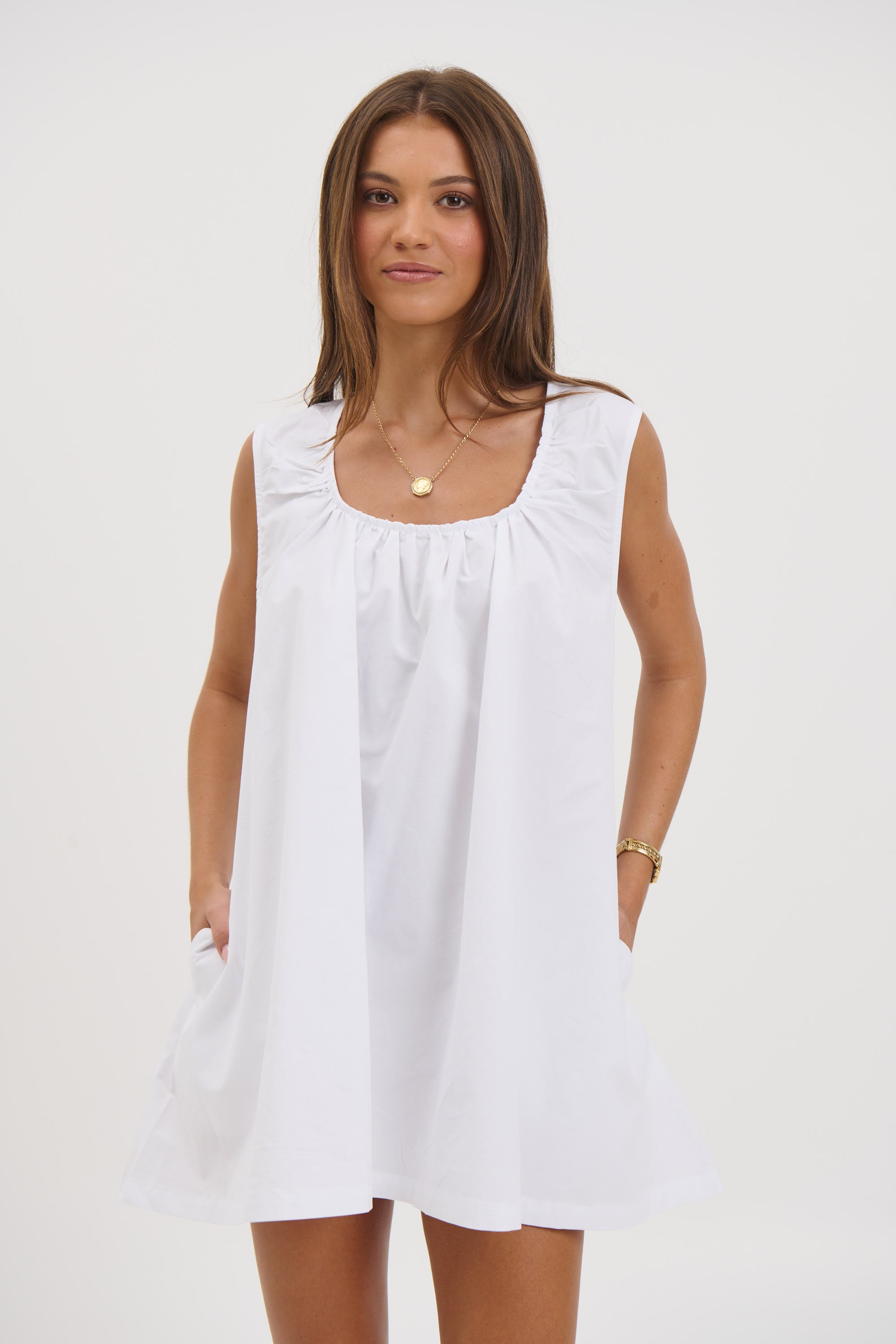 Miley Mini Dress White