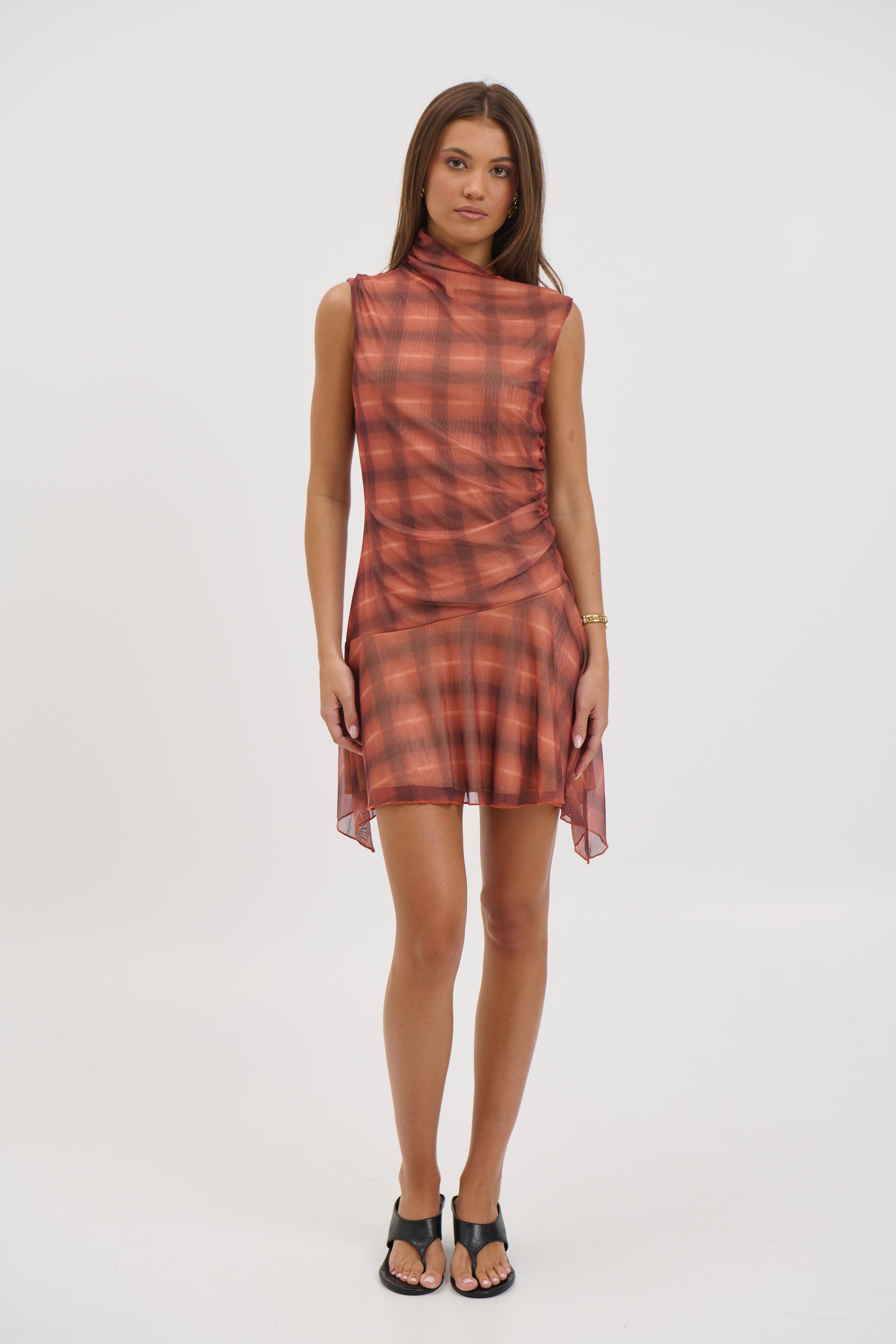 Elky Mini Dress Orange