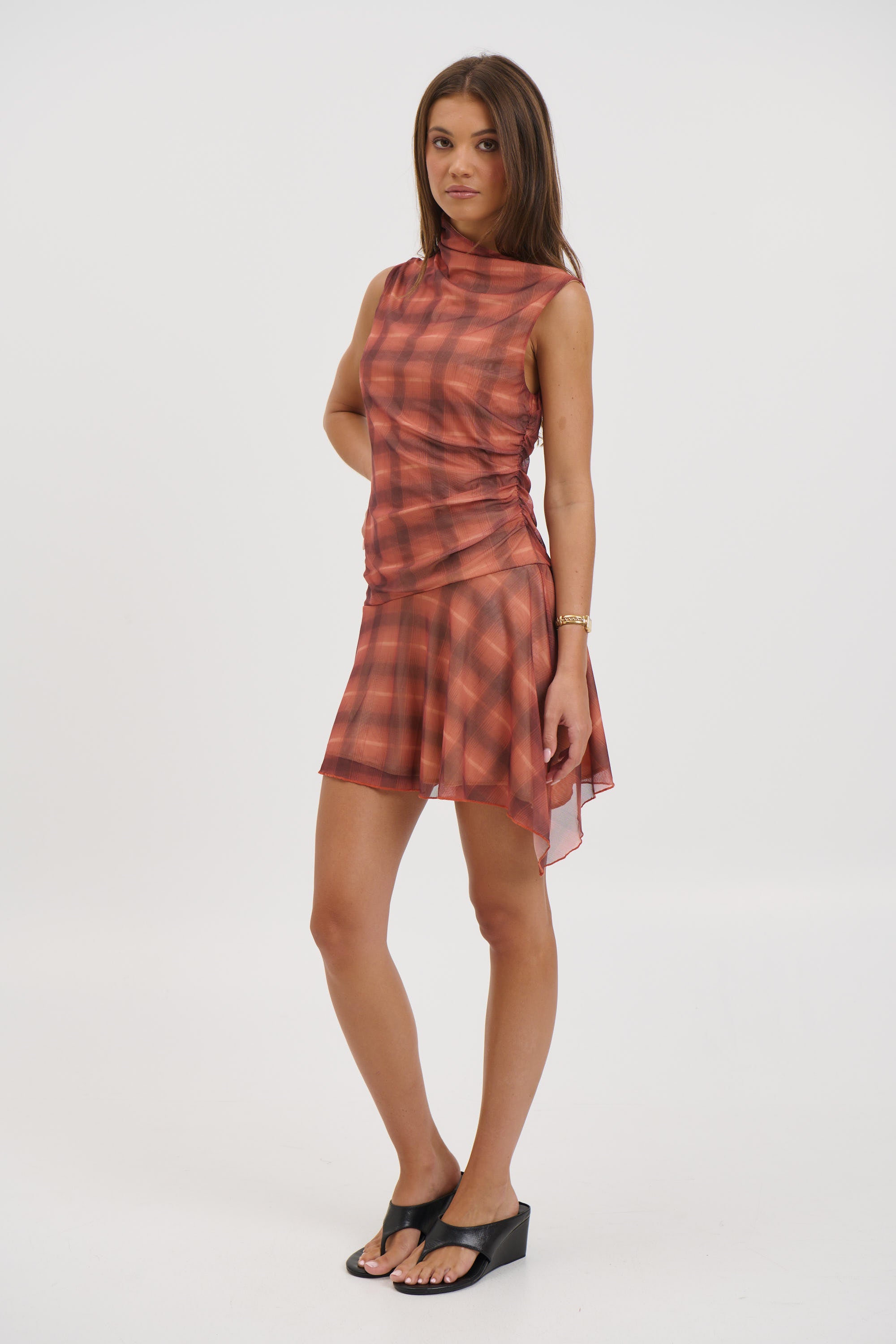 Elky Mini Dress Orange