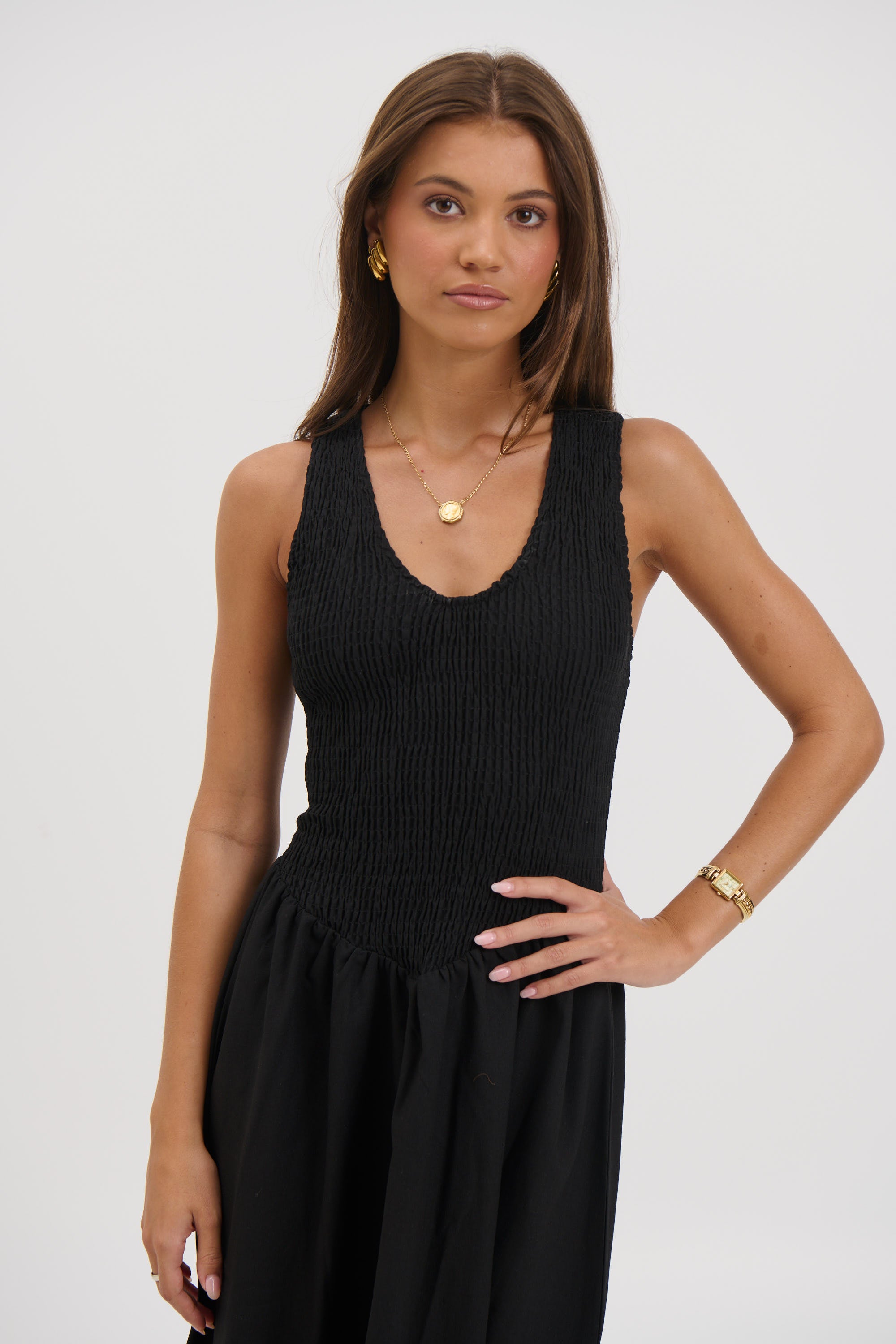 Destiny Maxi Dress Black