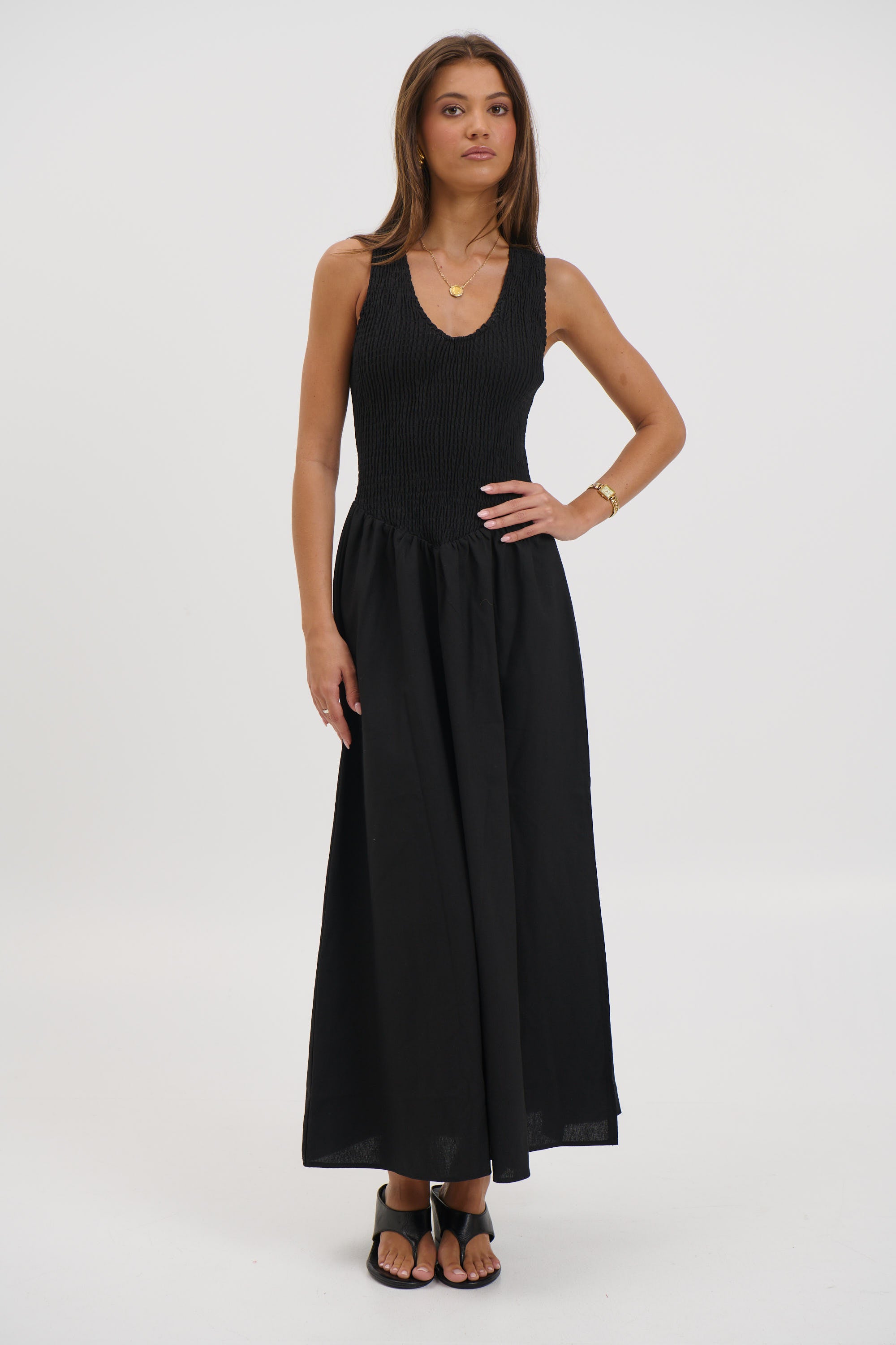 Destiny Maxi Dress Black