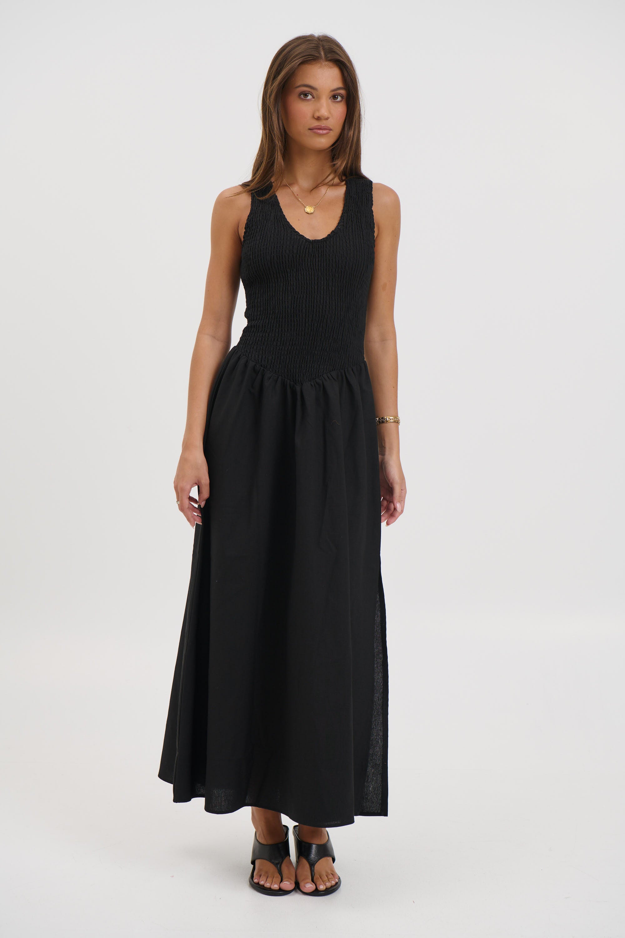 Destiny Maxi Dress Black