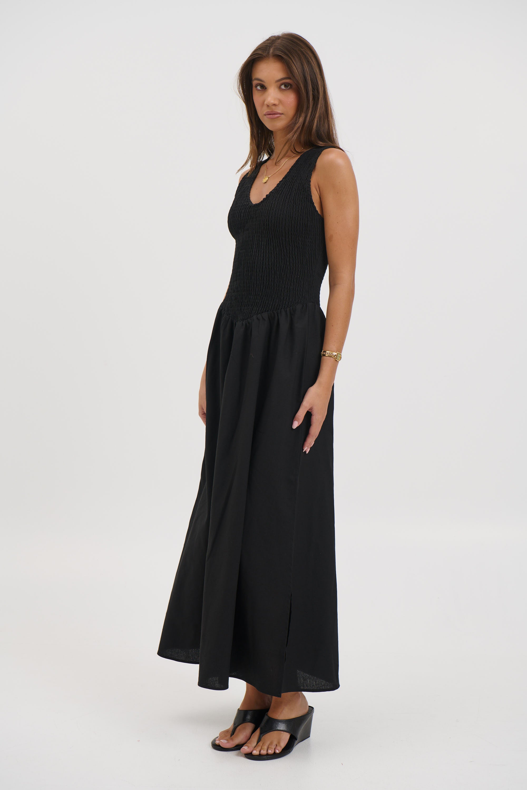 Destiny Maxi Dress Black