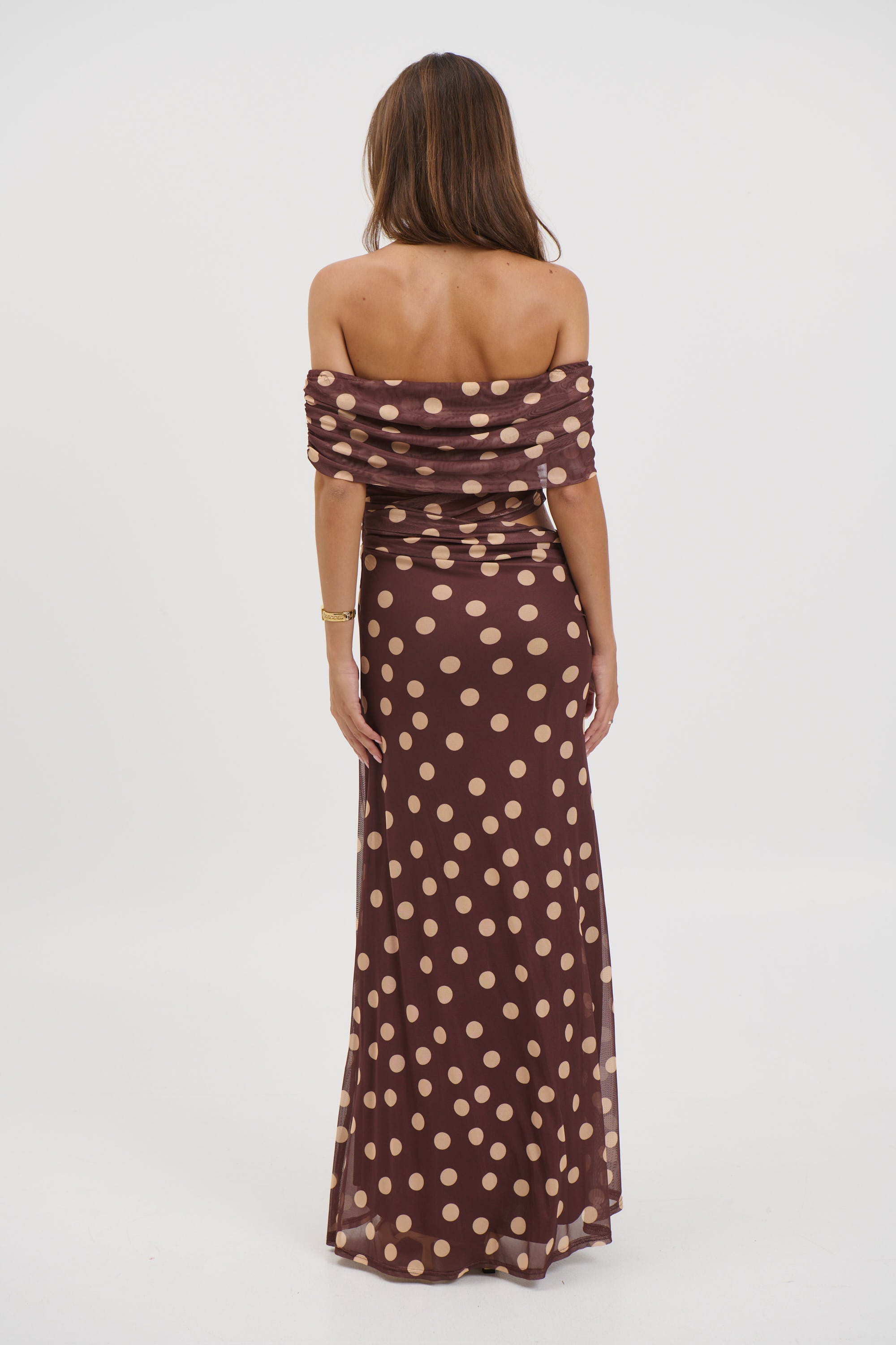 Skylar Midi Dress Mocha