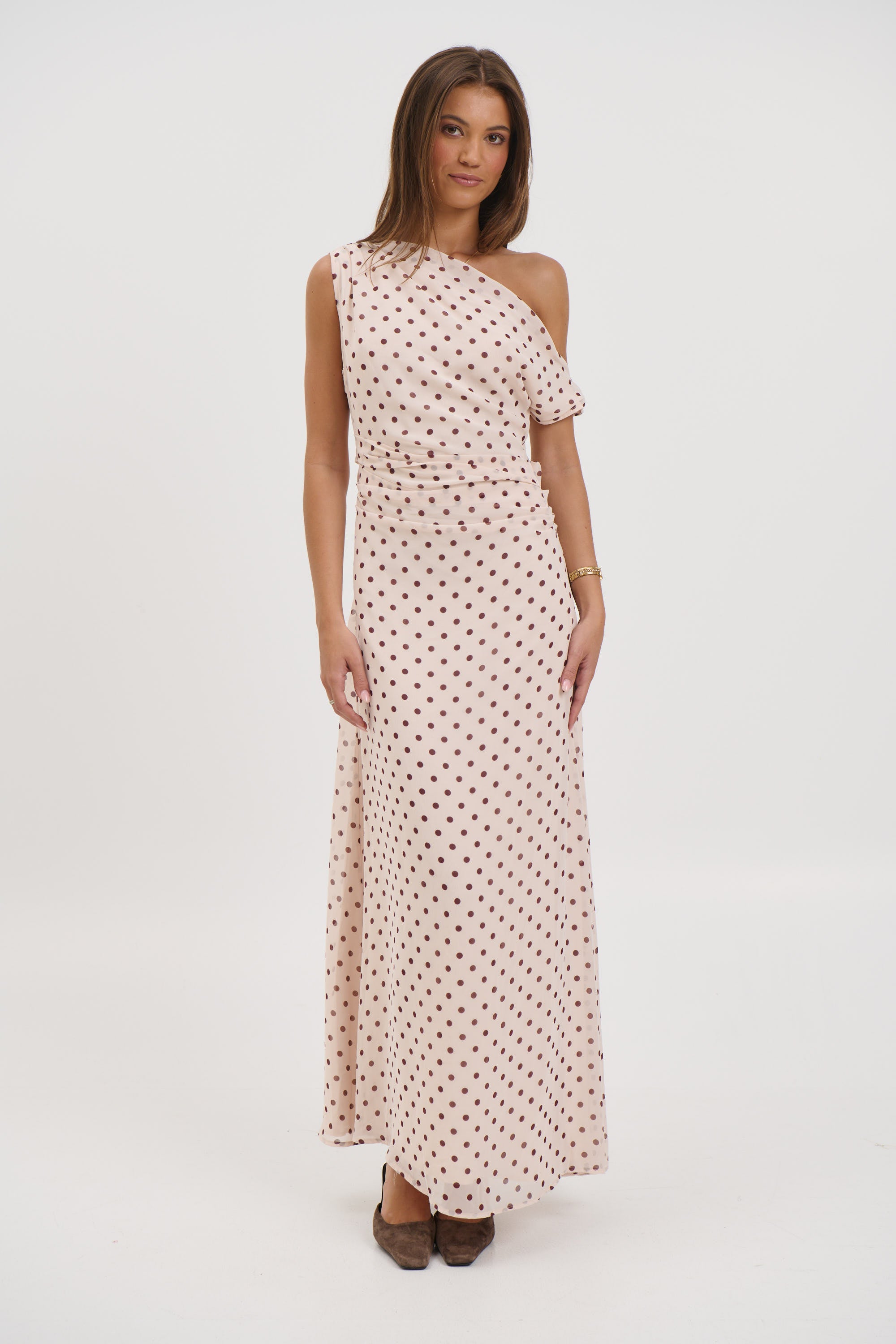 Jerri Maxi Dress Beige
