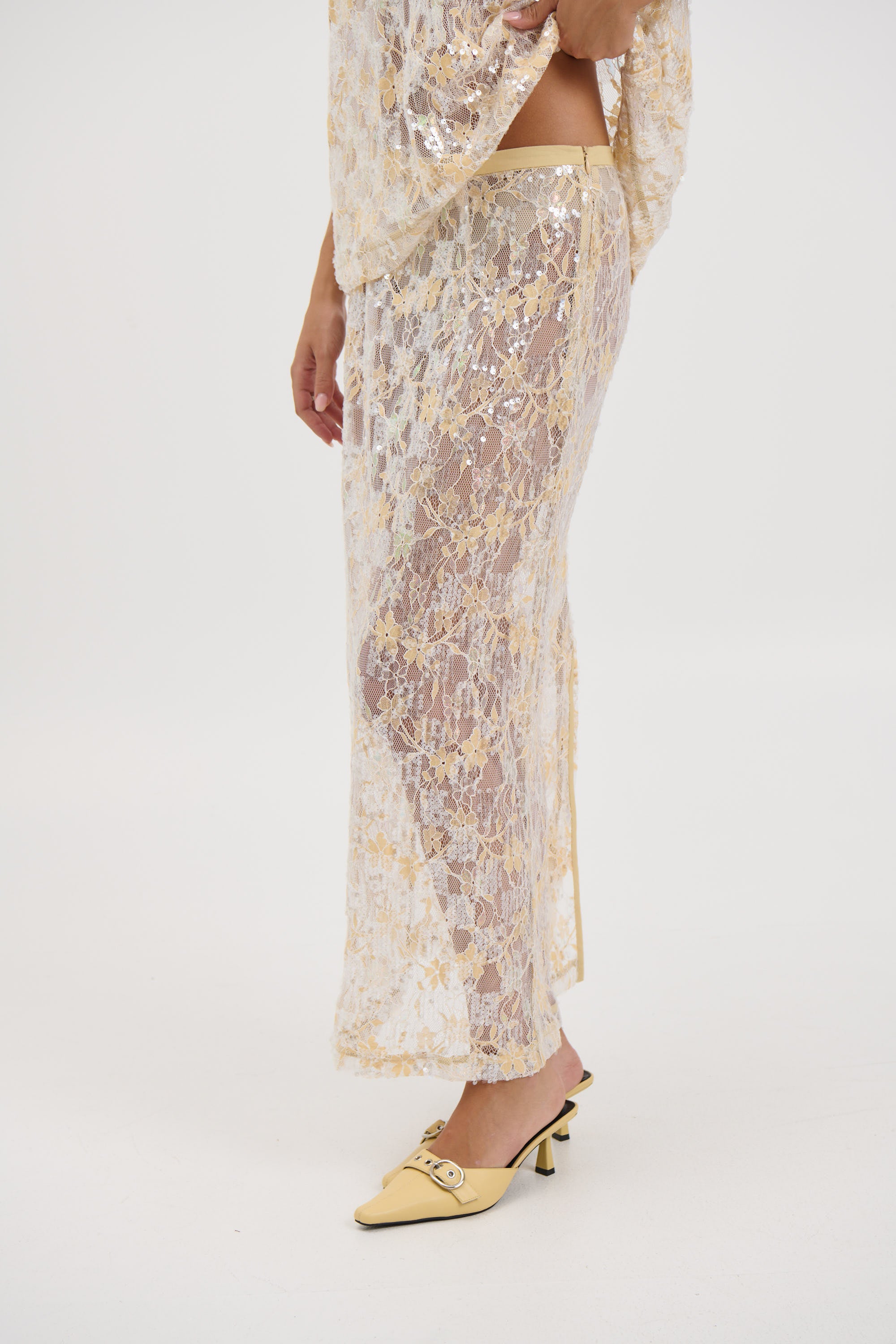 Fern Skirt Gold