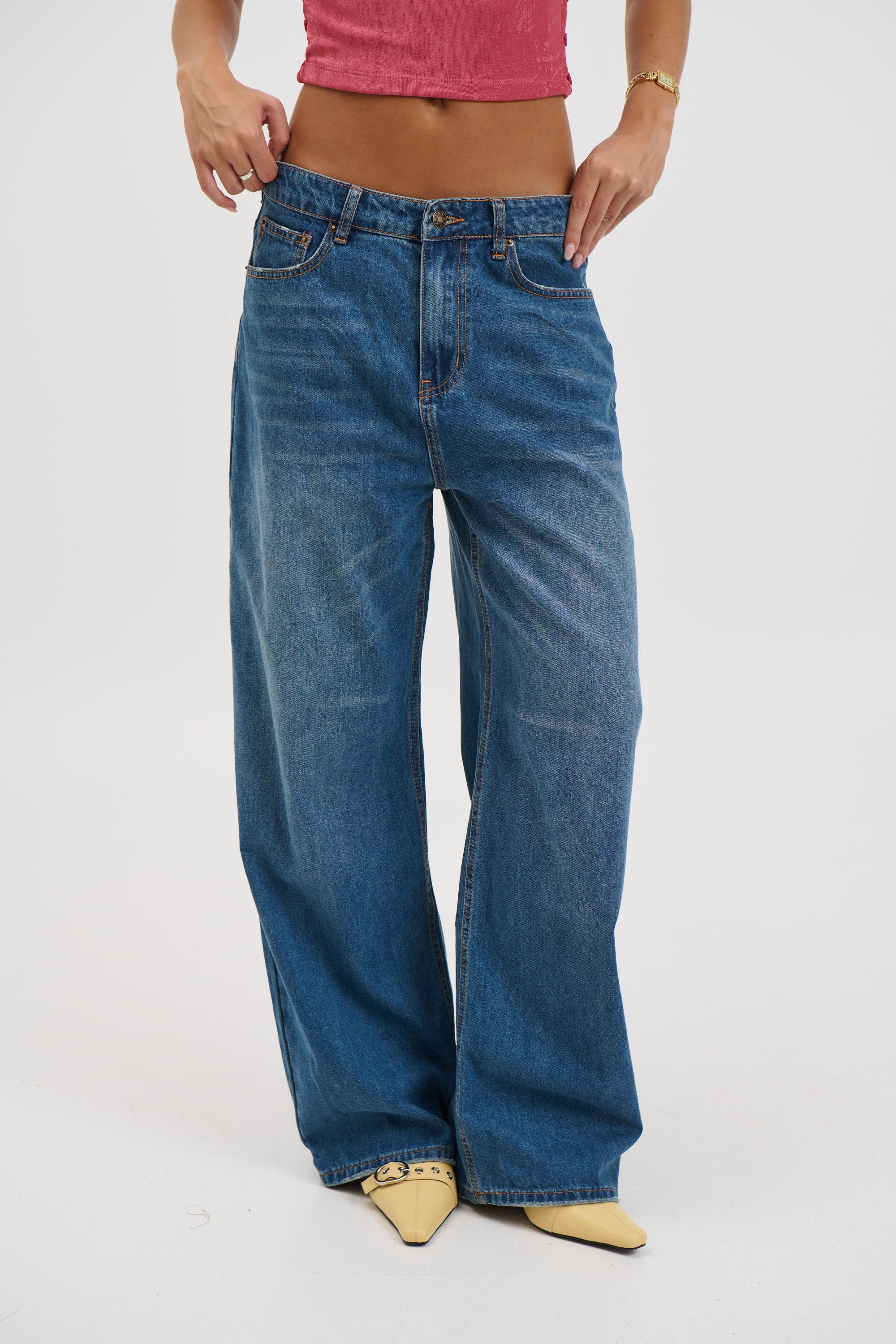 Evolve Jean Mid Blue