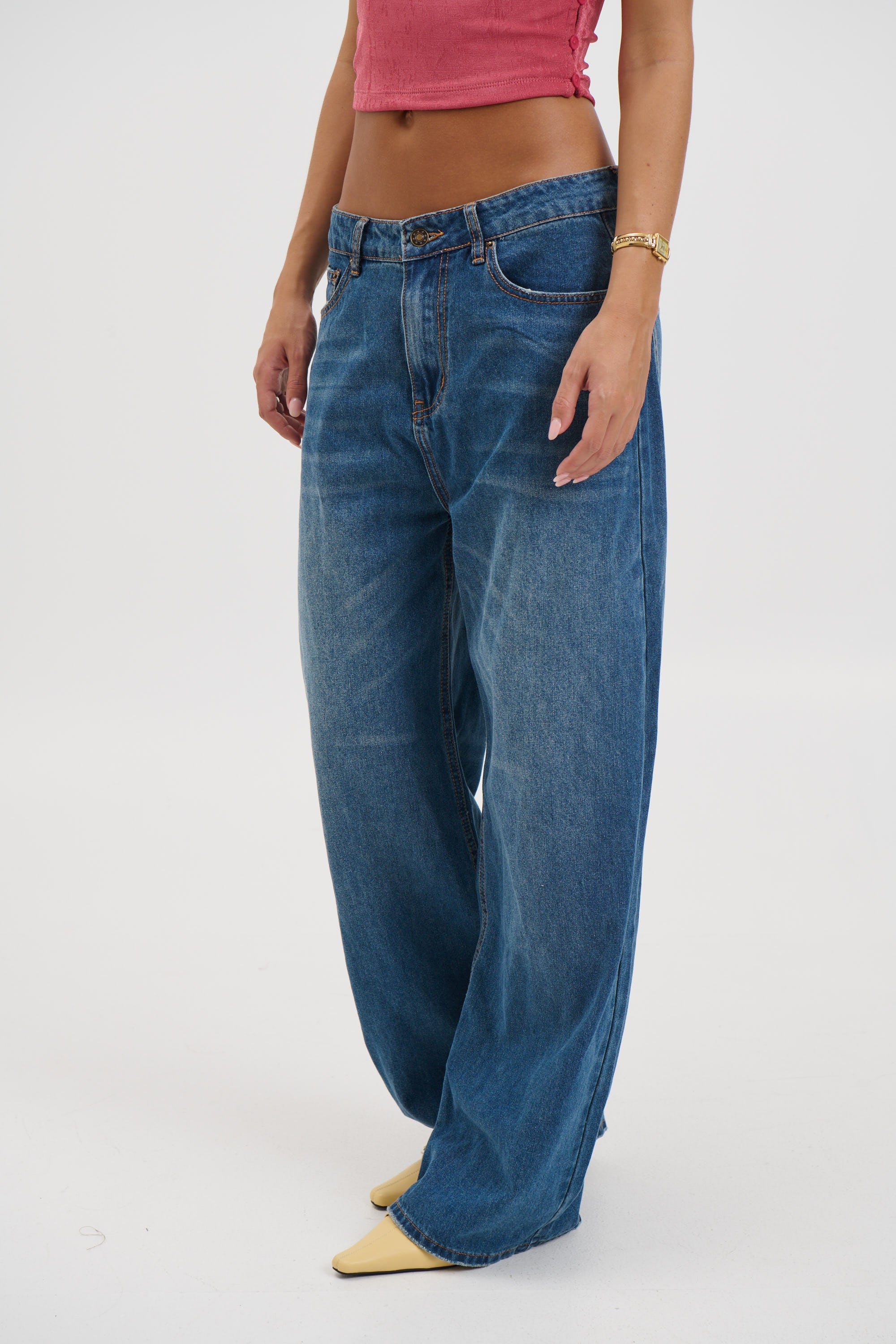 Evolve Jean Mid Blue