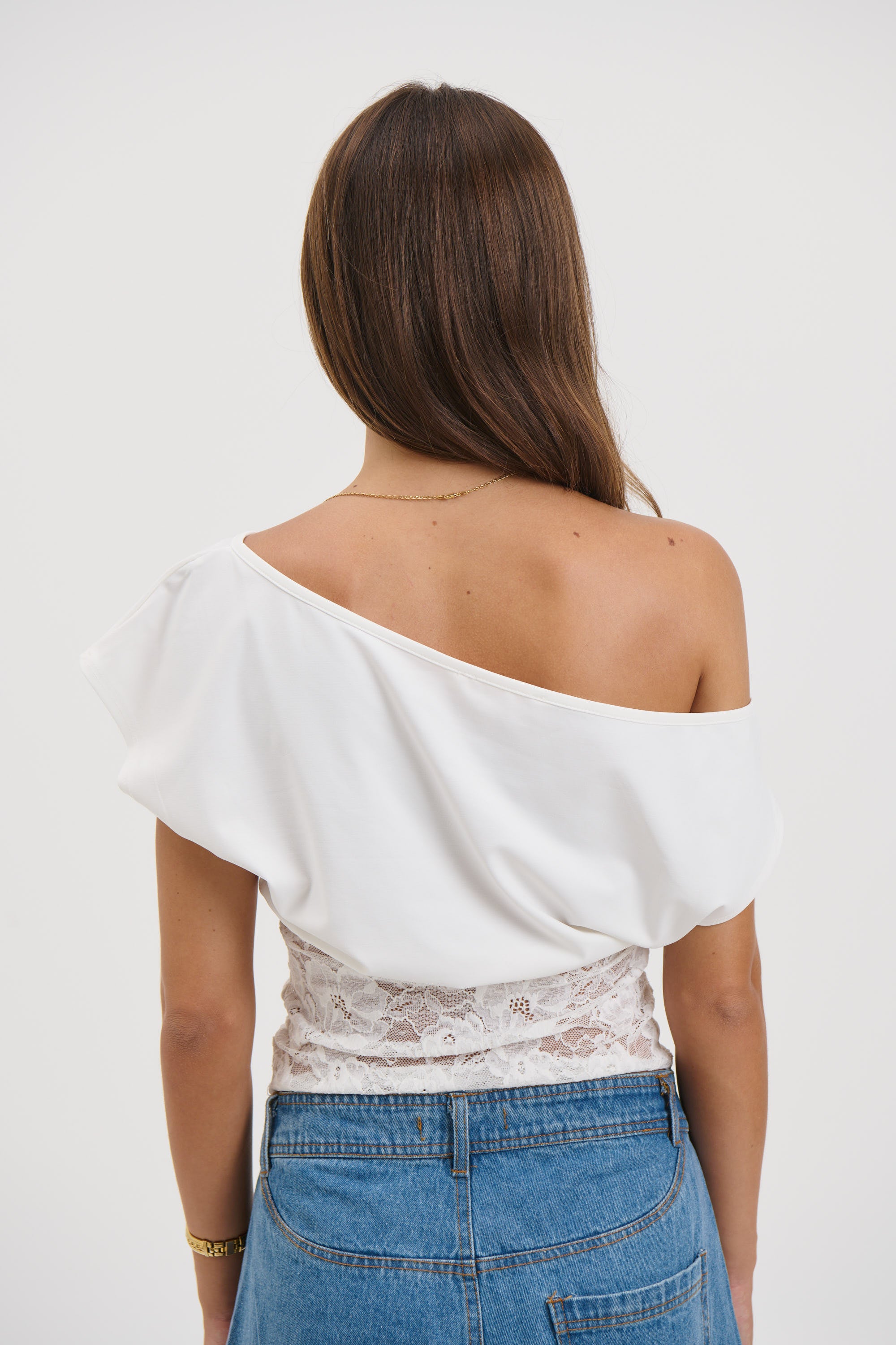 Kate Lace Top White