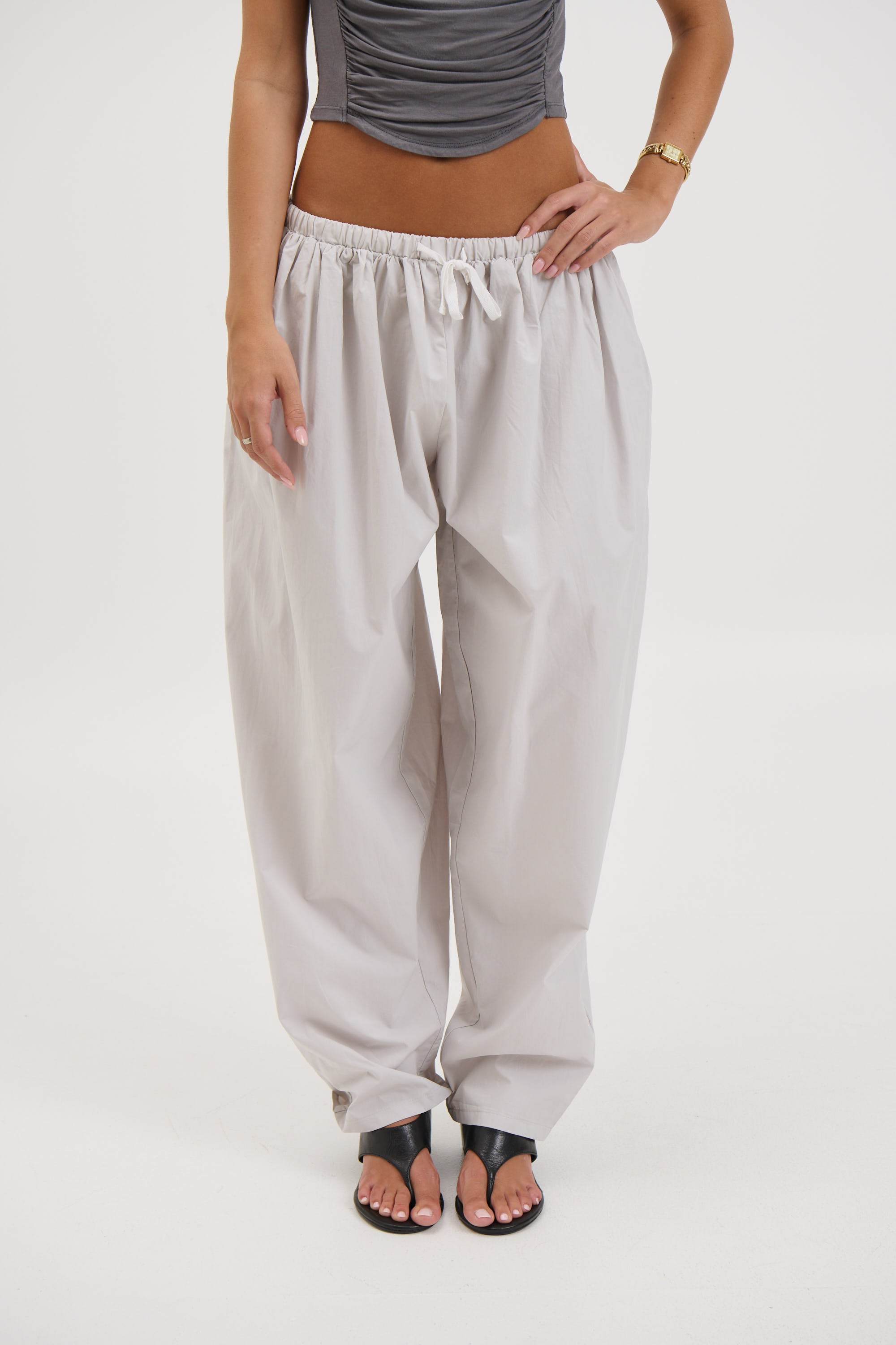 Aura Pant Grey Marle