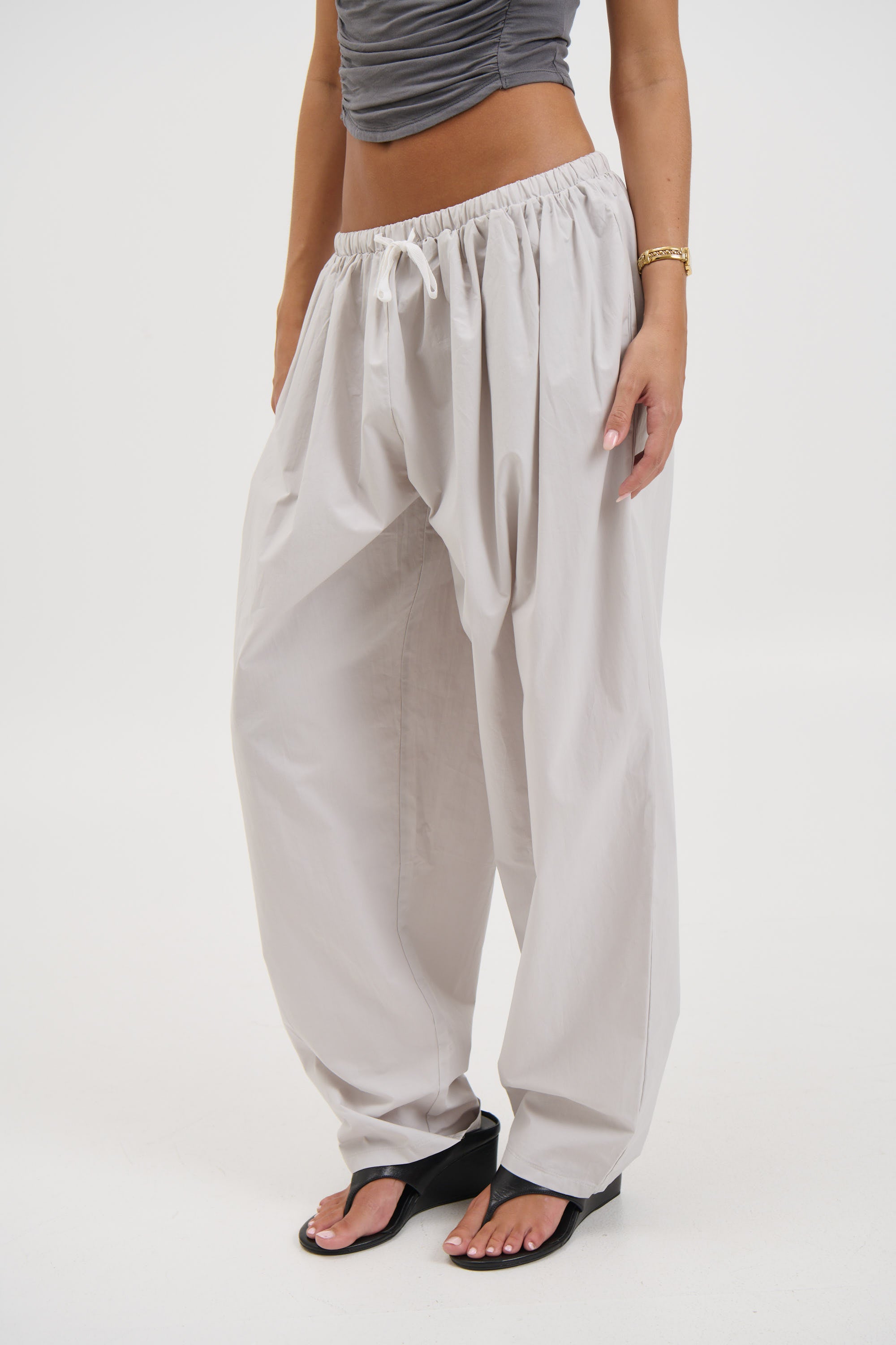 Aura Pant Grey Marle