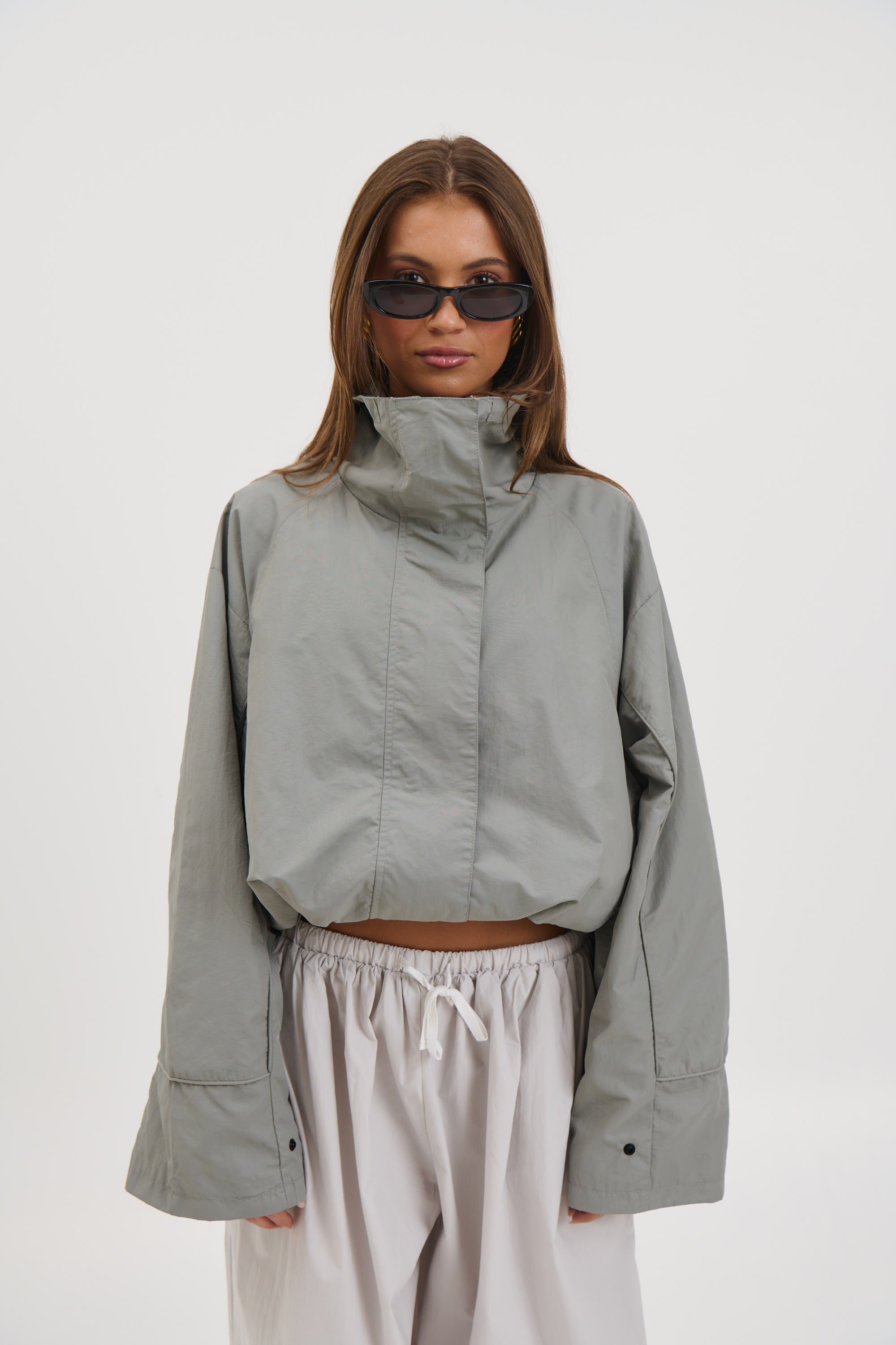 Shoreline Windbreaker Silver