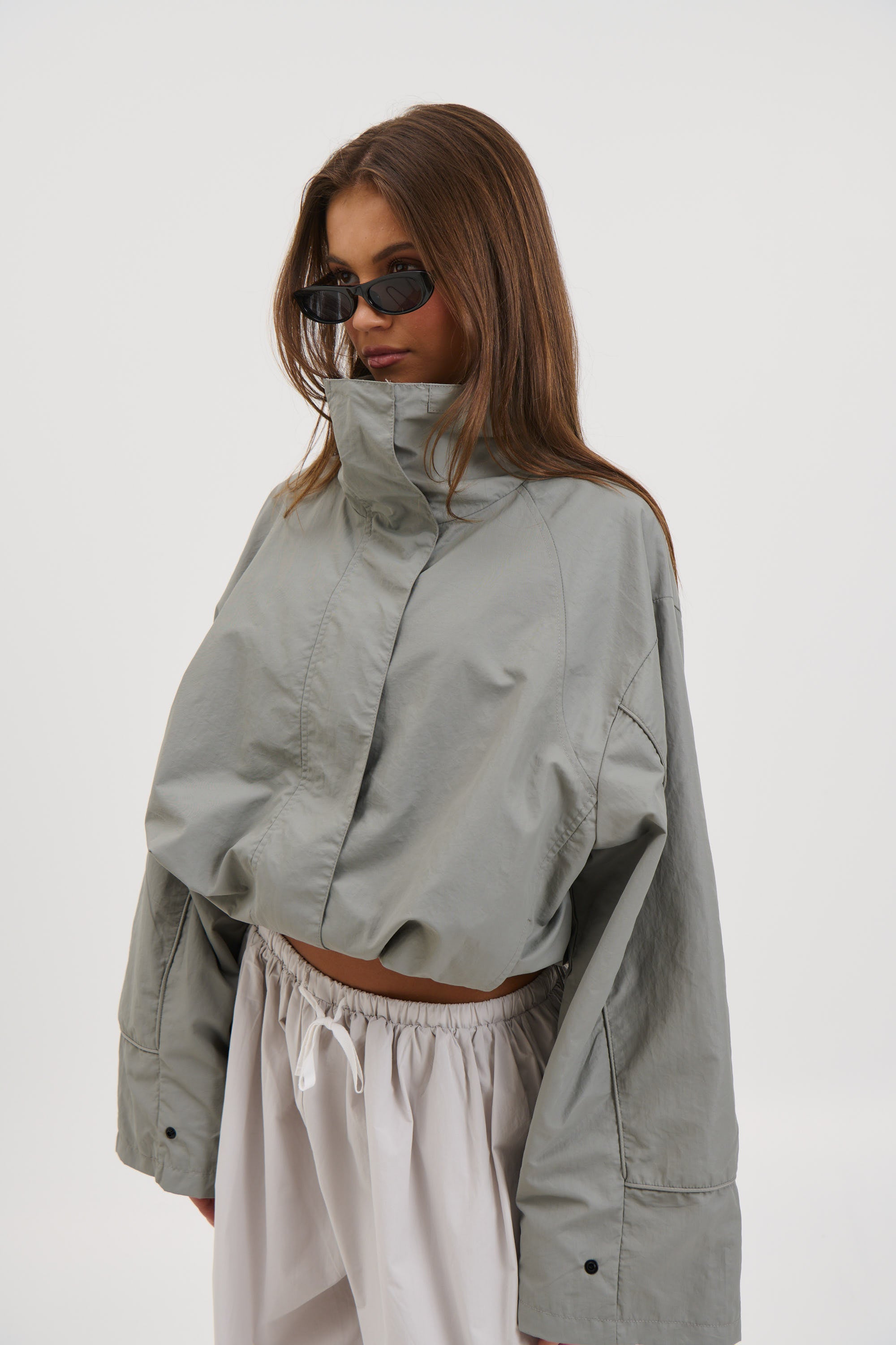 Shoreline Windbreaker Silver