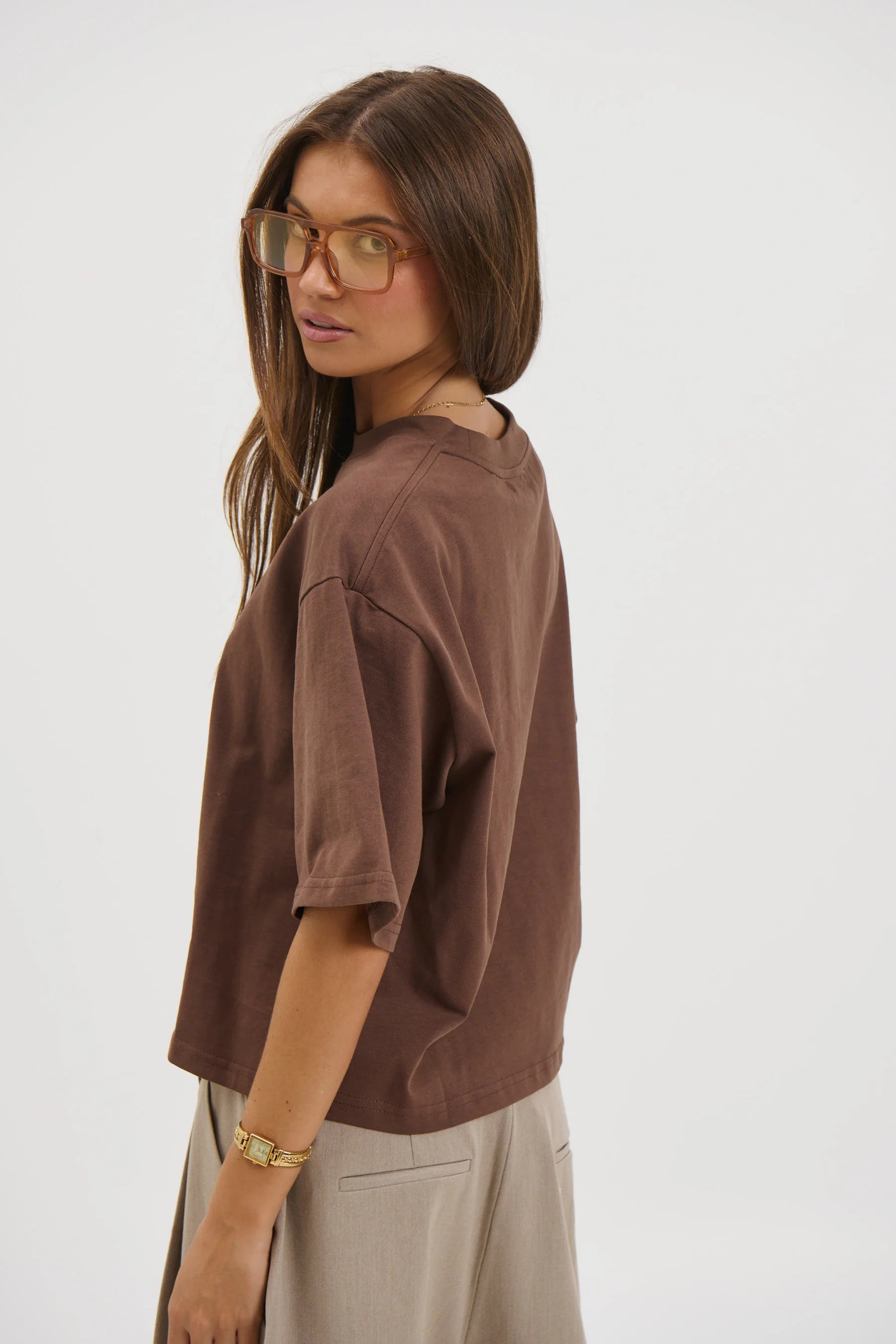 Carmen Top Chocolate