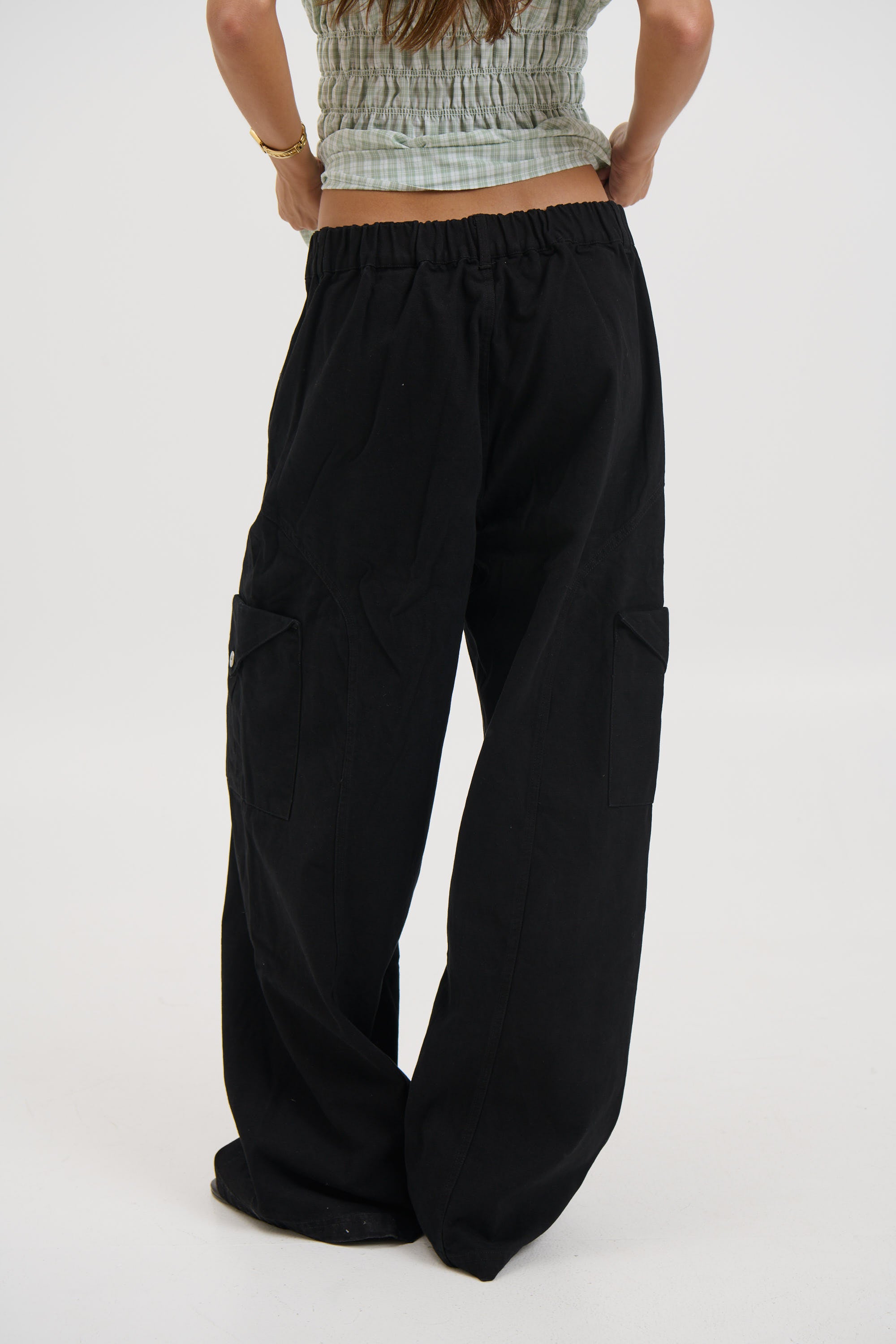 Annie Cargo Pant Black