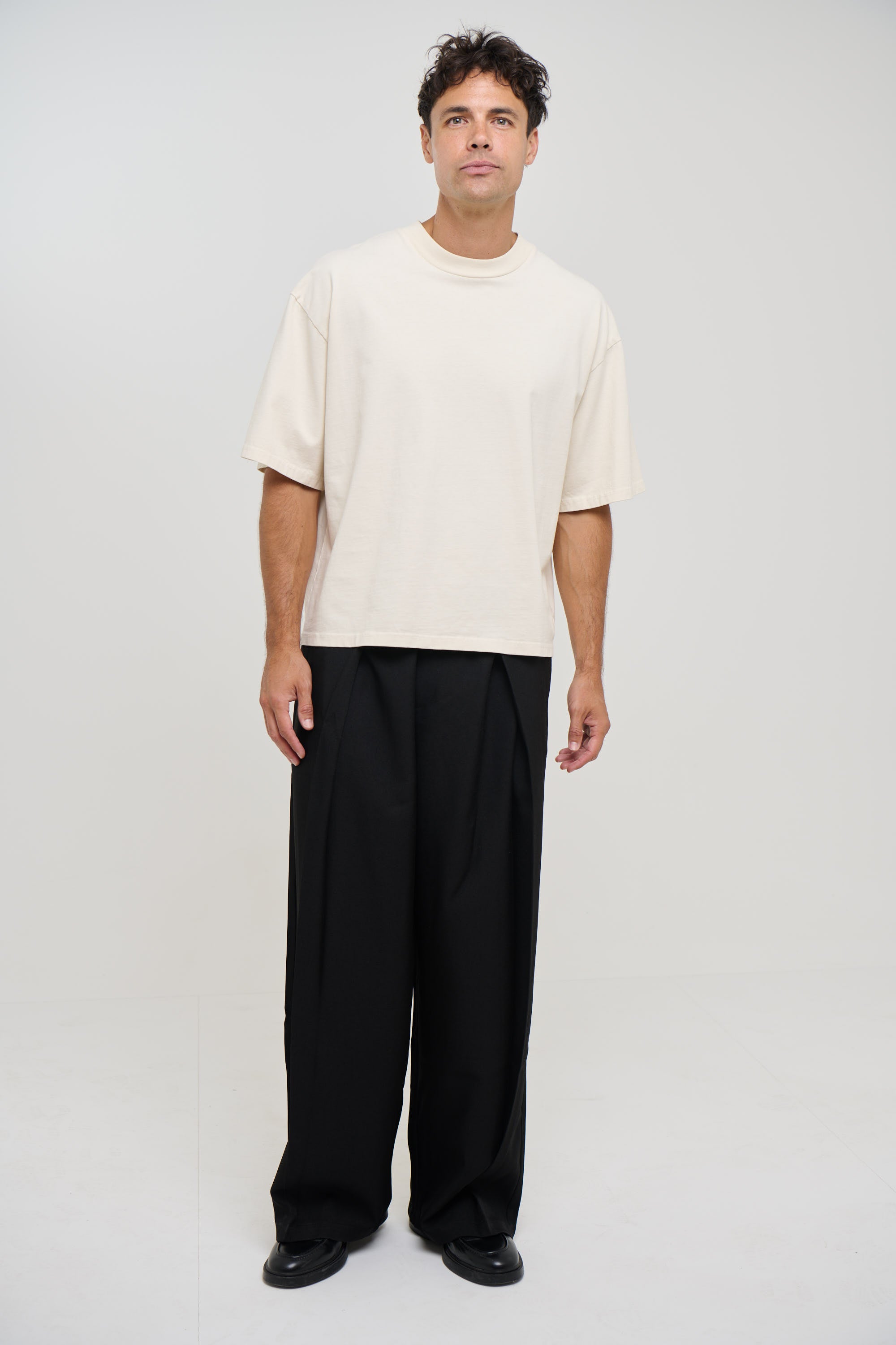 Emmett Box Tee Ivory